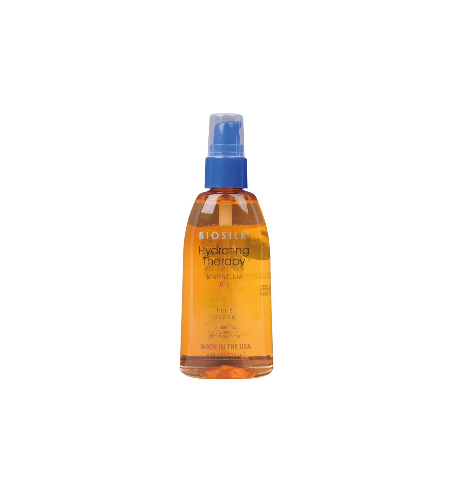BioSilk Hydrating Therapy Maracuja Oil - 4 oz | Paraben & Gluten Free - Buy Online on GoSupps.com