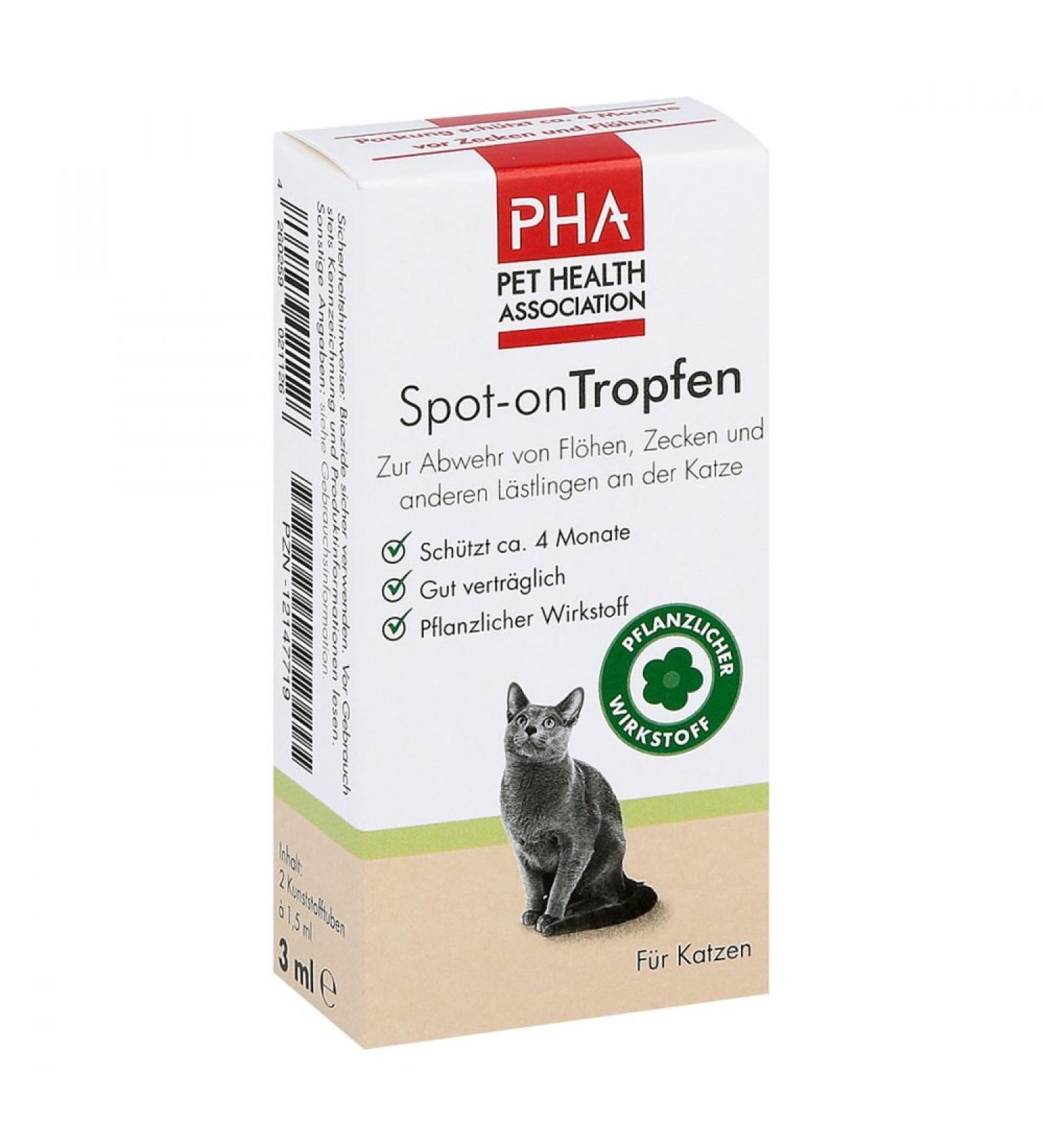 Pha Spot-On Drops for K - 2x1.5 ml | Fast International Shipping | Effective Pet Care Solution - Buy Online on GoSupps.com