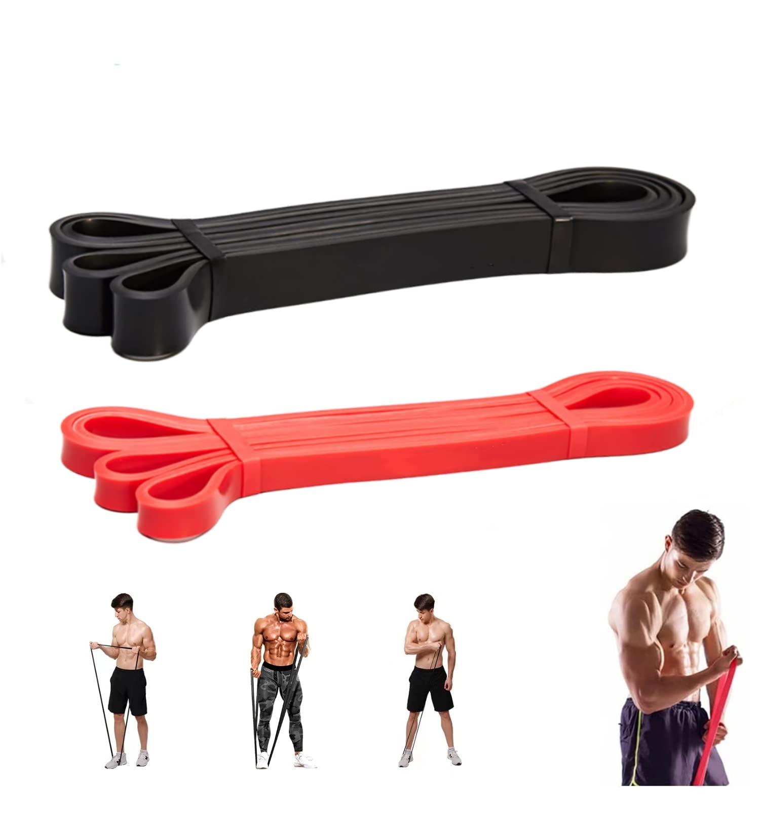 Top Resistance Bands Set - Workout Bands for Men & Women | Pull Up Assist & Exercise Bands for Strength Training - Buy Online on GoSupps.com