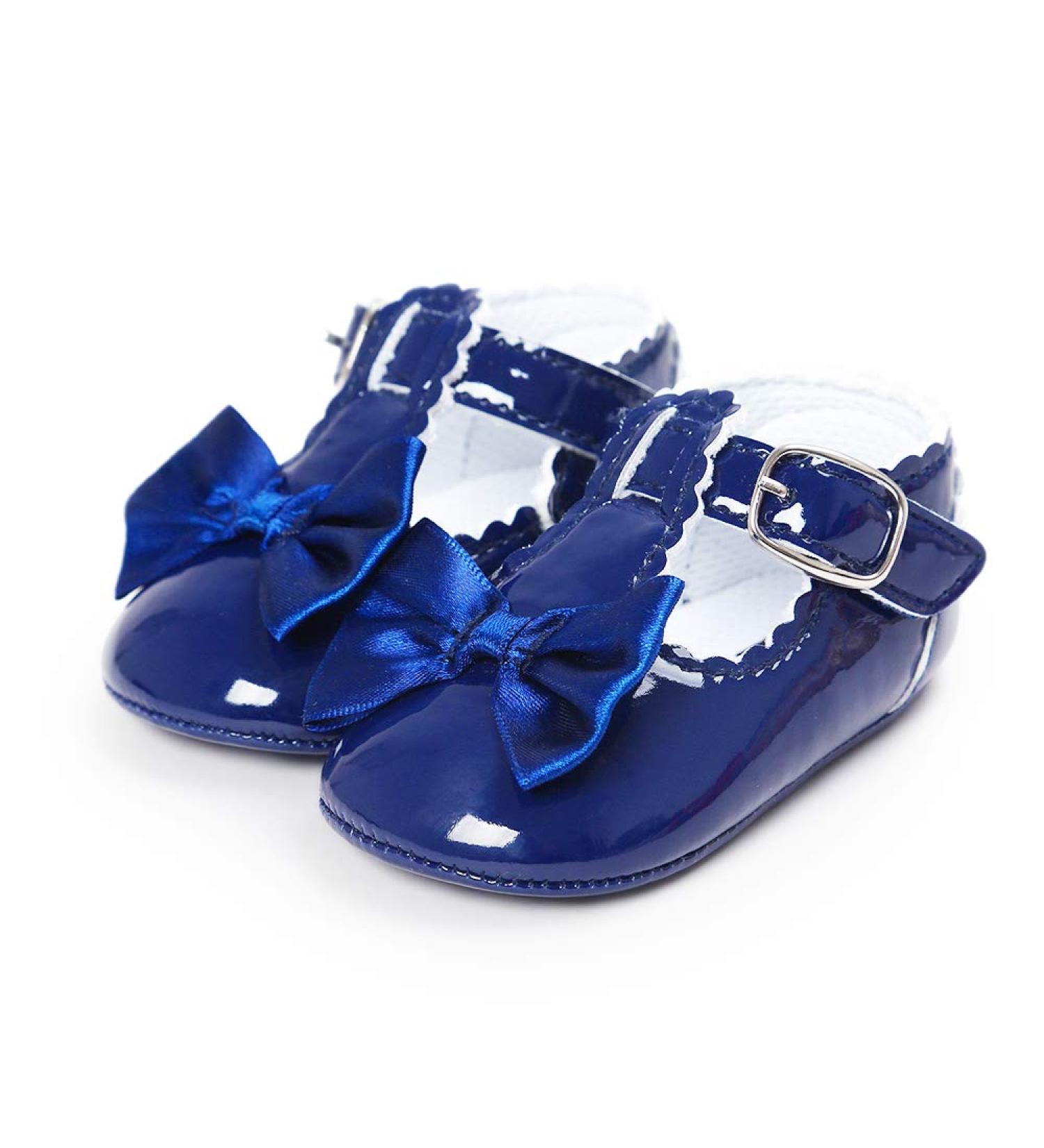 LACOFIA Baby Girls Anti-Slip Mary Jane Princess Party Shoes - Size 3-6 Months (D Blue) - Buy Online on GoSupps.com
