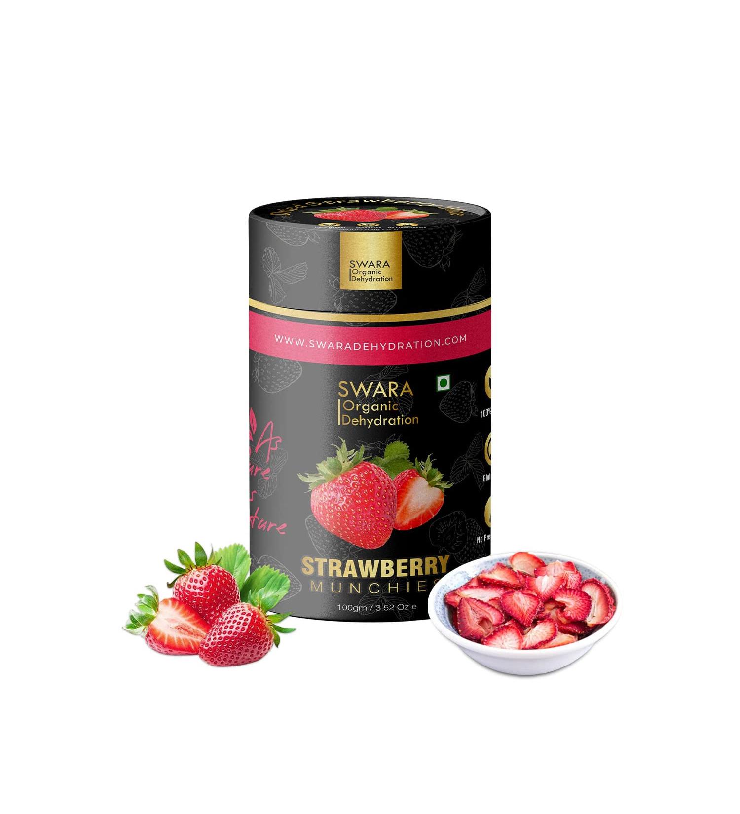 Dried Strawberries Big Size Dried Strawberries Strawberries Dry Fruits 100% Natural & Pure - Buy Online on GoSupps.com