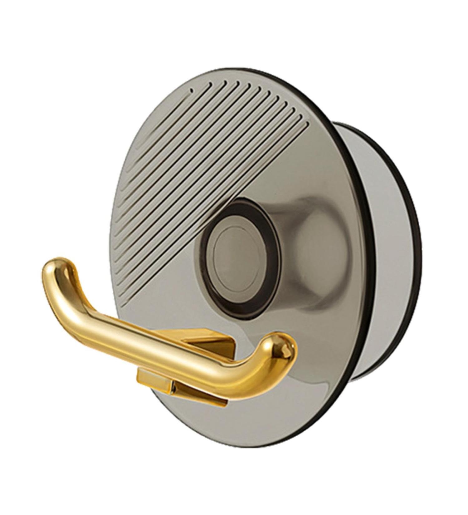 Shenrongtong Connector Holder & Socket Plug - Drill-Free Self-Adhesive Shower Organizer Hook for Toothbrush Razor Coat and Towel - Translucent Gray - Buy Online on GoSupps.com