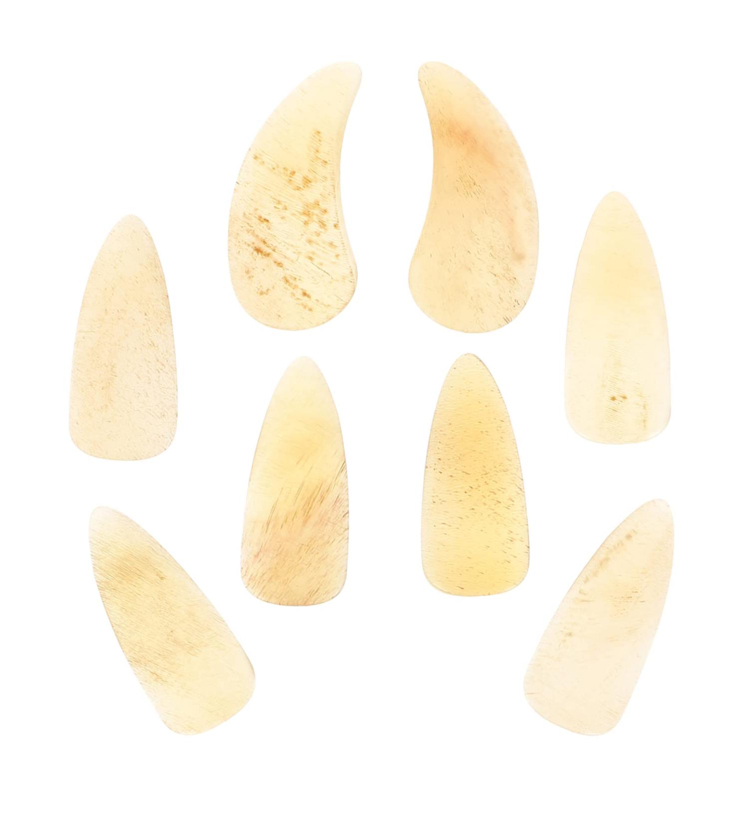 WOFASHPURET 8pcs Guzheng nails Finger Nail Protectors guzheng picks Guzheng Finger Picks gadgets for kids ukelele picks guitar picks Fingertip Protection Covers horns child Ukulele Accessories 2.7X1.2X0.1CM Yellow - Buy Online on GoSupps.com
