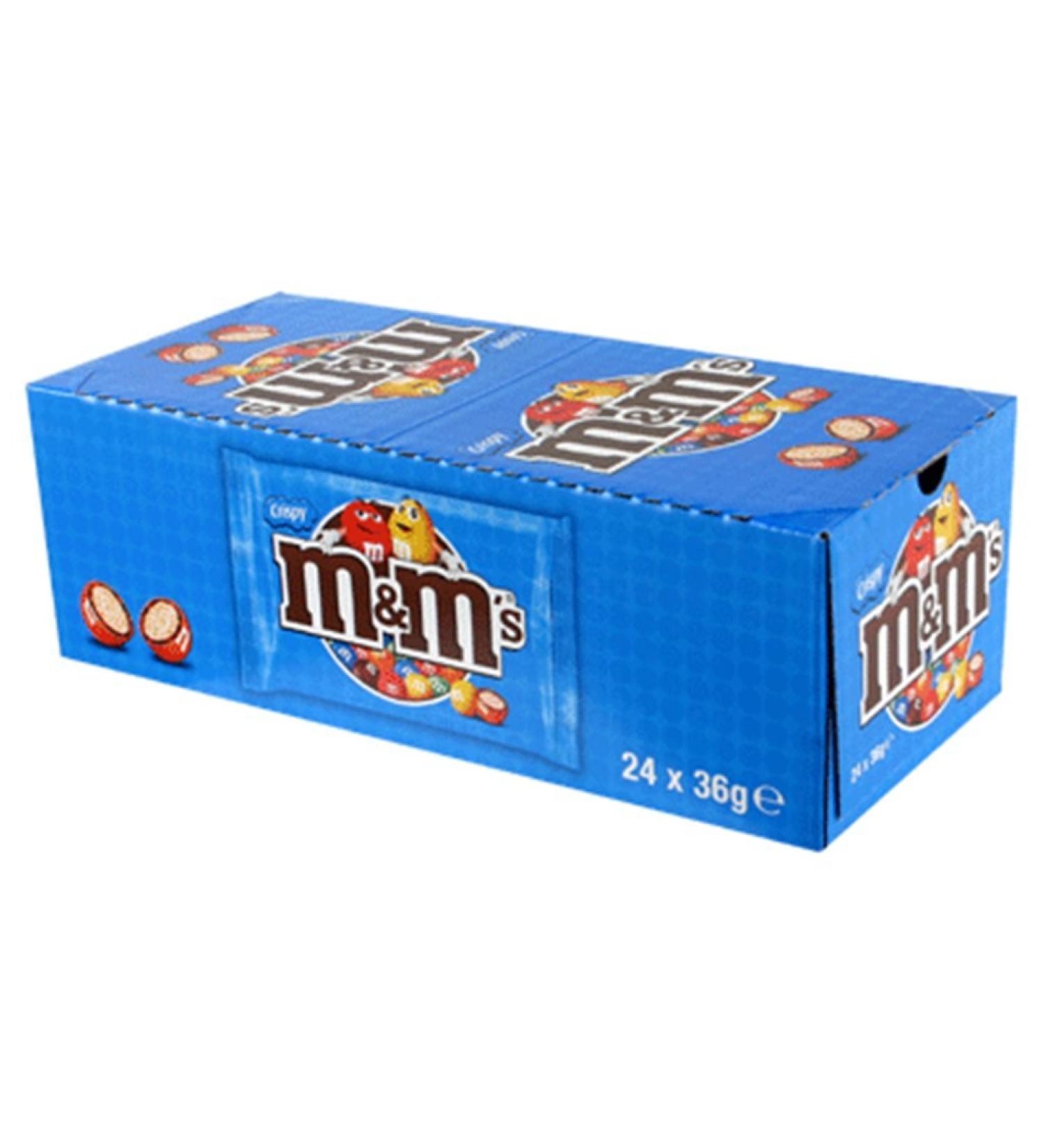 M&M's M&M's Crispy 36g Standard Bag - Pack of 24