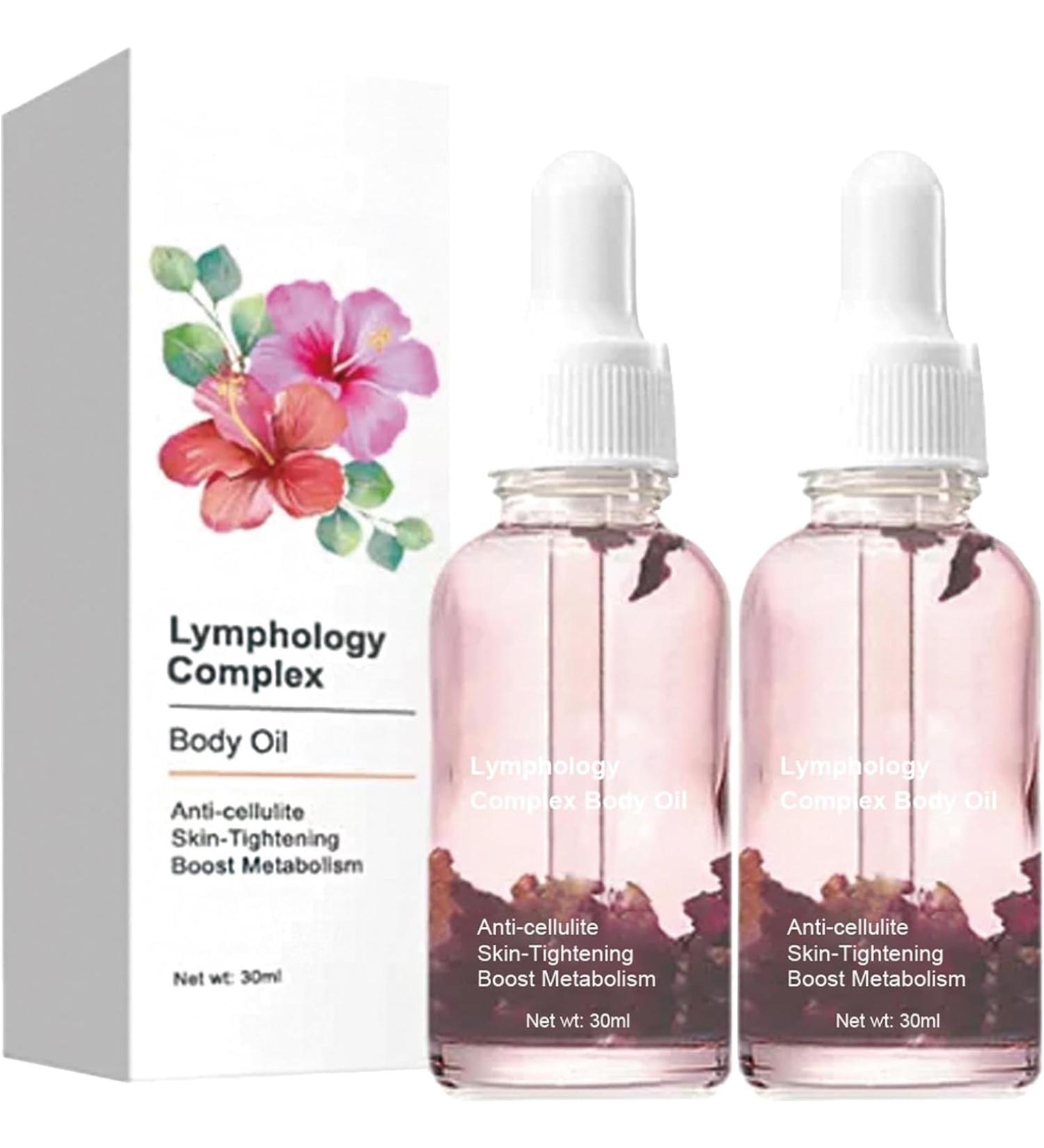 Buy Lymphology Complex Body Oil | Rose Stem Flower Oil for Lymphatic Drainage | 2 PCs | All Skin Types | International Shipping Available - Buy Online on GoSupps.com