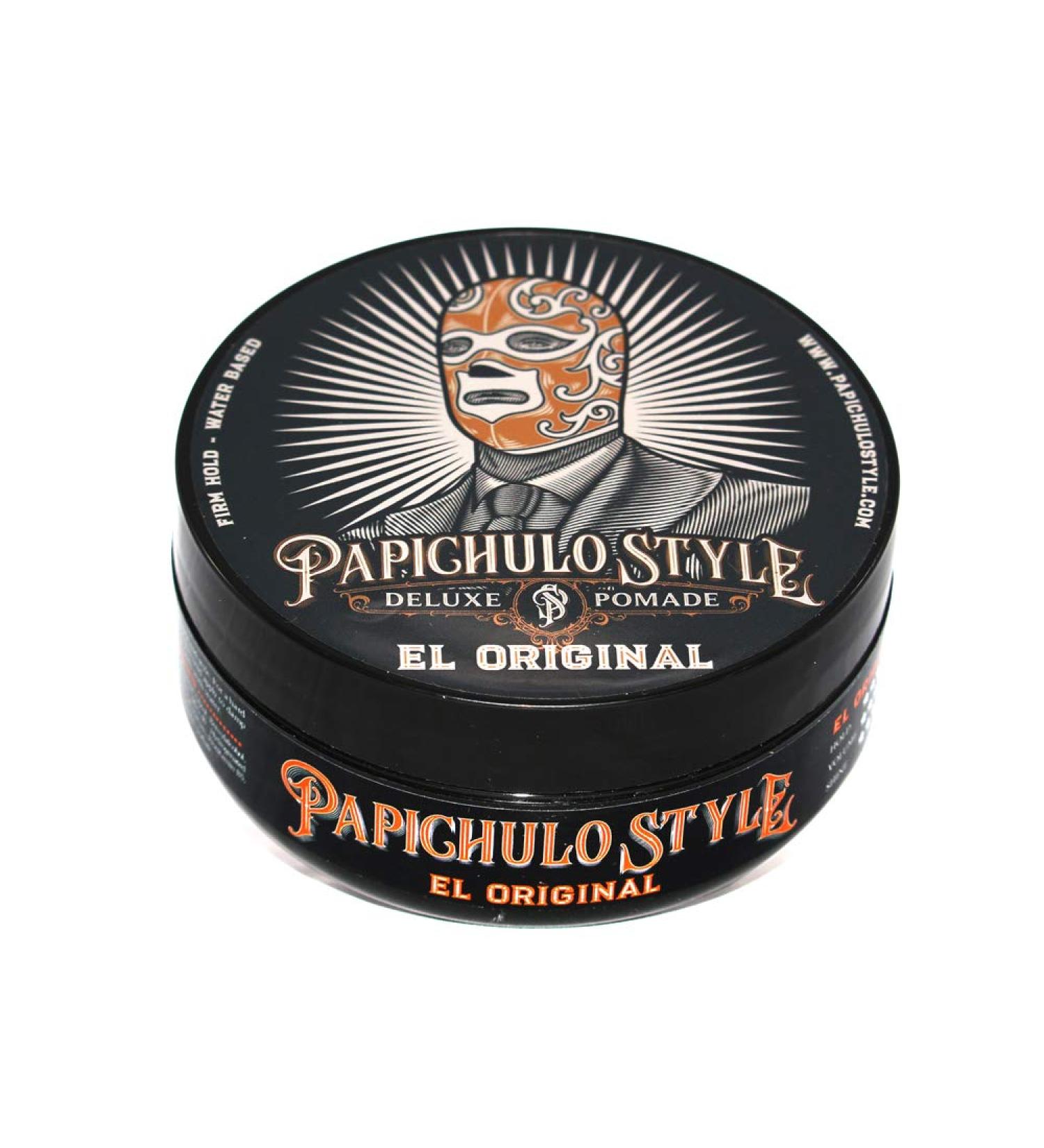 Papichulo Style Deluxe Pomade El Original - Premium Hair Styling for All Hair Types | International Shipping Available - Buy Online on GoSupps.com