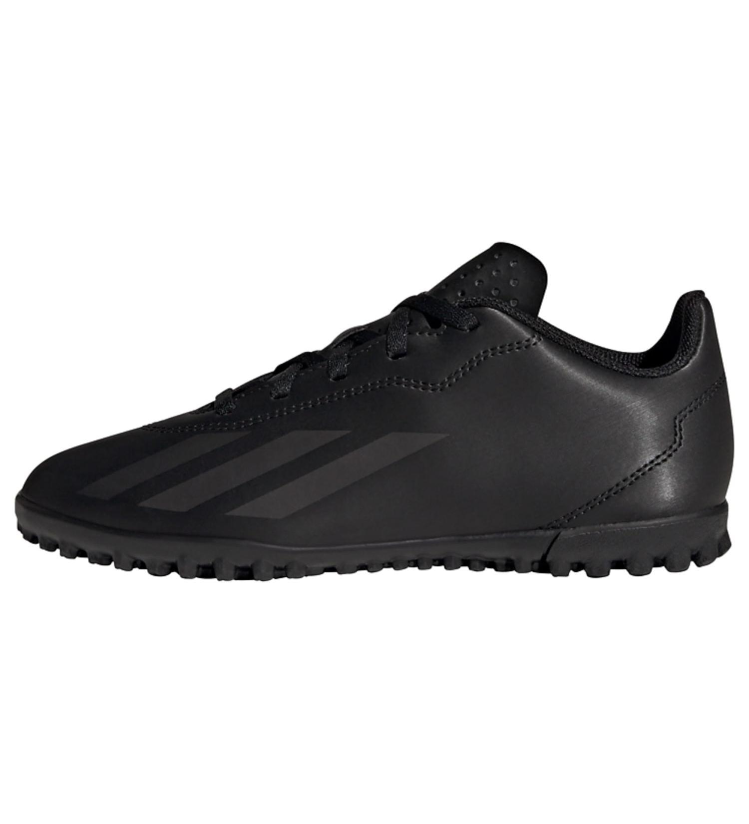 adidas Unisex Kids X Crazyfast.4 Turf Football Boots - Grass - 34 EU - Core Black - International Shipping Available - Buy Online on GoSupps.com