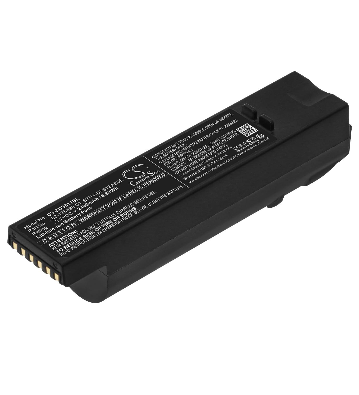Buy 82-176890-01 BTRY-DS81EAB0E 2400mAh Battery for DS8100 DS8170 DS8178 | International Shipping Available - Buy Online on GoSupps.com