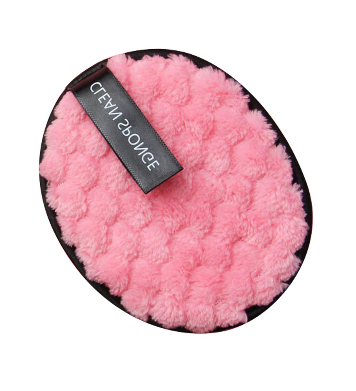 Reusable Makeup Remover Pads | Makeup Remover Cloth Pads for Cleaning - Eye Makeup Remover Pads Facial Cleansing Pads for Men and Women Wet and Dry Use Pink - Buy Online on GoSupps.com