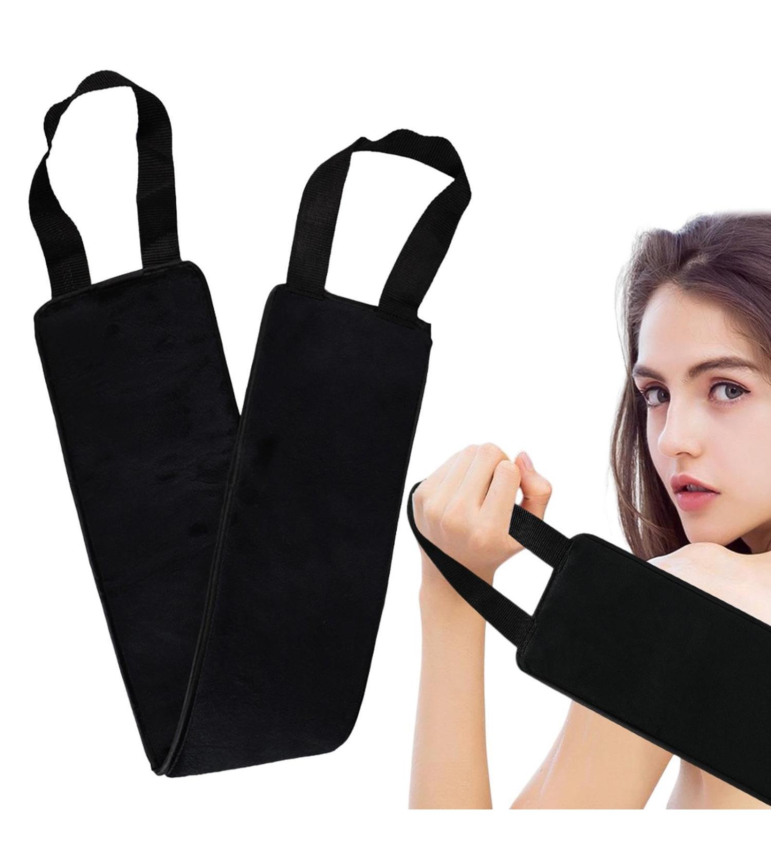 Back Tanner Applicator | Machine Washable Soft Black Lotion Applicator with Handle | Self Tanner Sunscreen Applicator Self Tanner for Back Tanning Lotion Troonz Tool - Buy Online on GoSupps.com