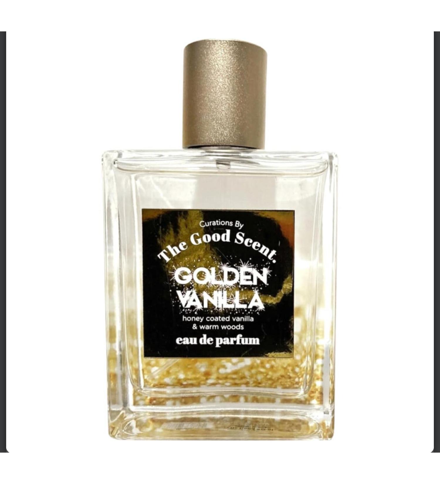 Curations by the good scent golden vanilla Eau de parfum spray 3.4 fl oz