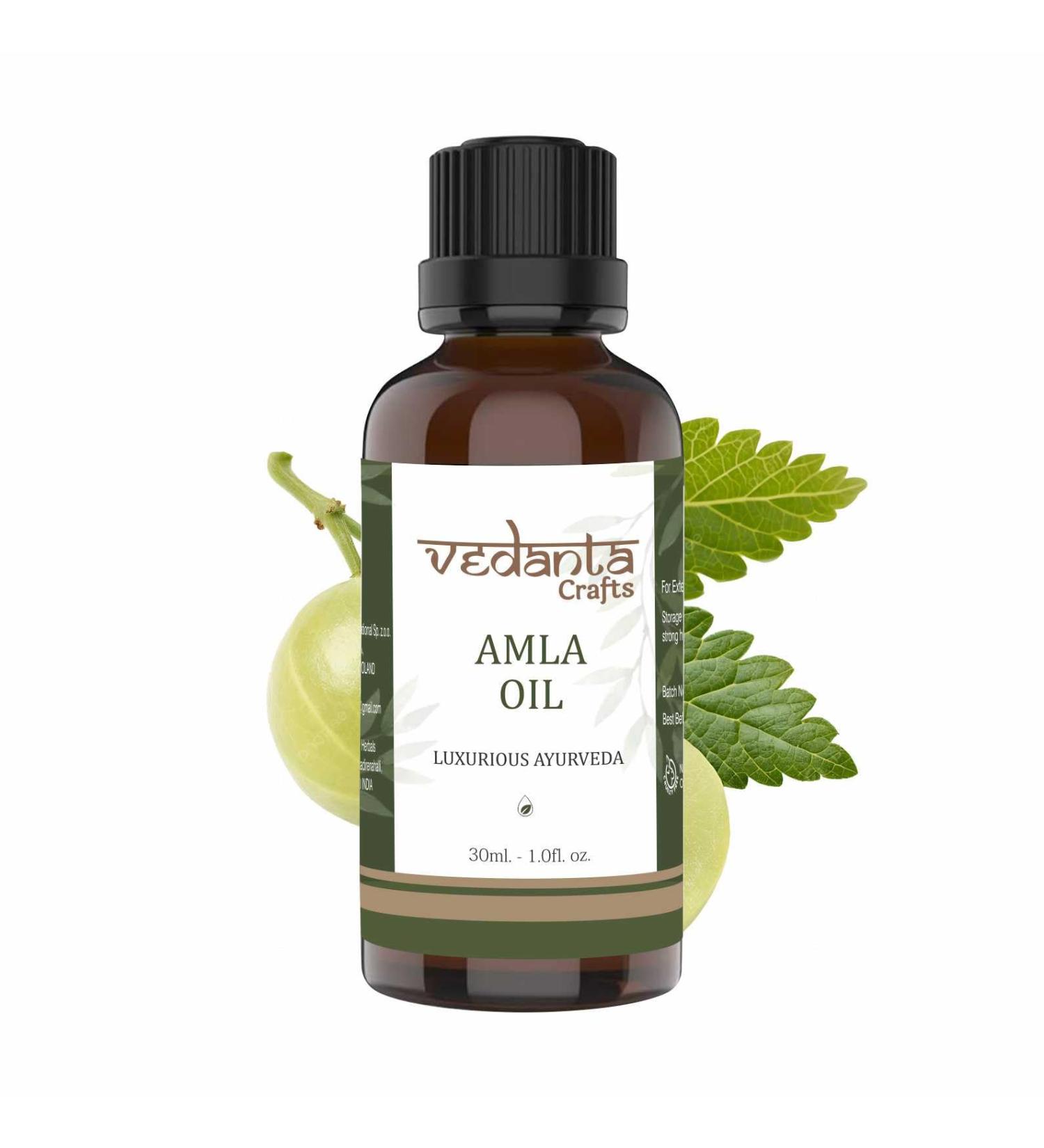  Vedanta Crafts Vedanta Craft Premium Amla Oil 30ml Hair and Skin Care Superior Quality Indian Source - Buy Online on GoSupps.com