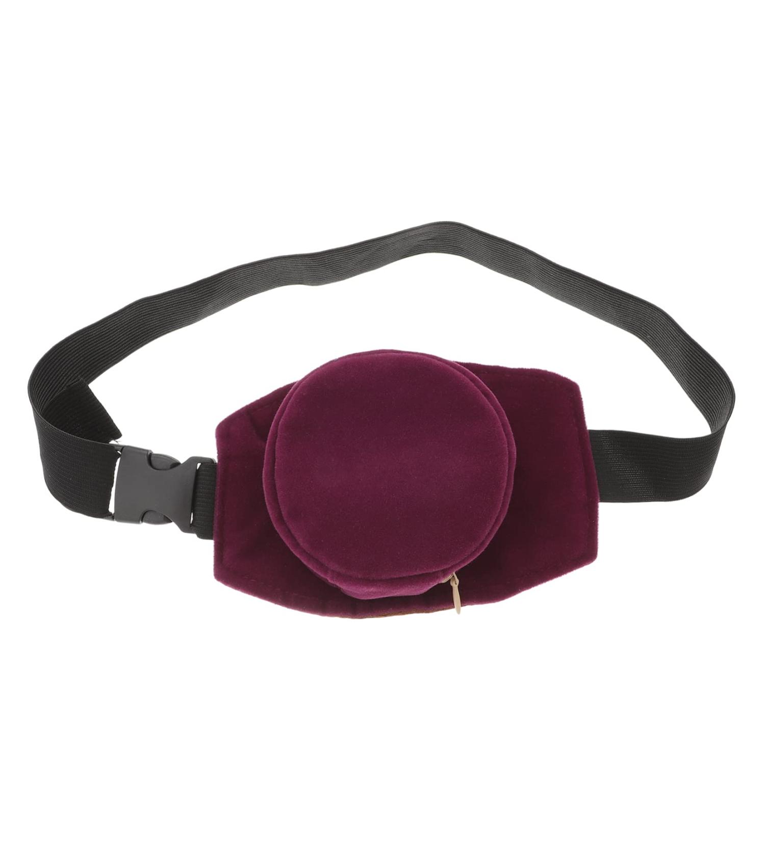 GLEAVI Portable Moxa Box Metal Holder Set - Pure Copper Burner with Cloth Cover 8x8cm Purple Bracket for International Shipping - Buy Online on GoSupps.com
