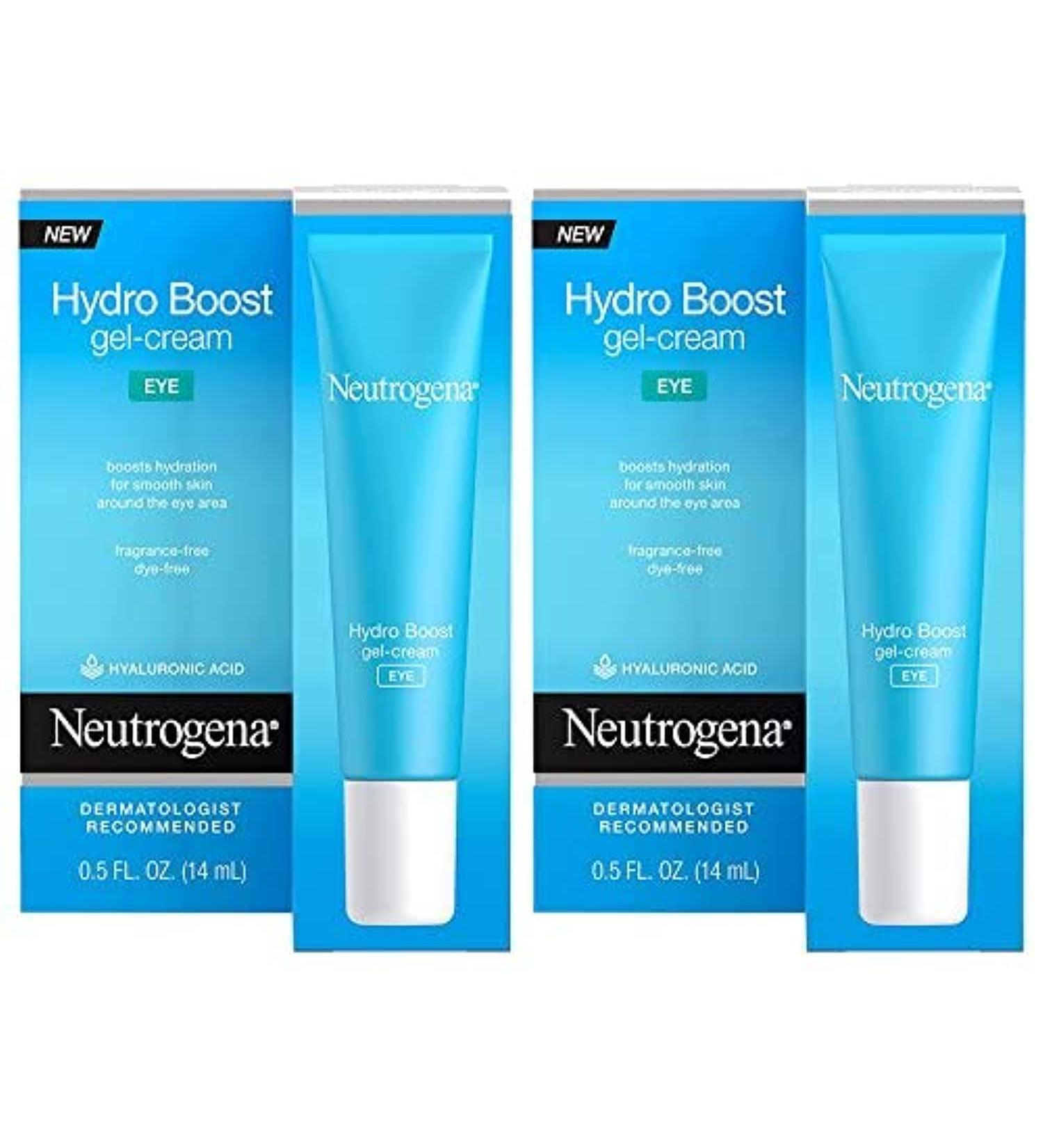 Neutrogena Hydro Boost Gel-Cream FsiGv 2Units (.5 Ounce) 0.5 Fl Oz (Pack of 2)