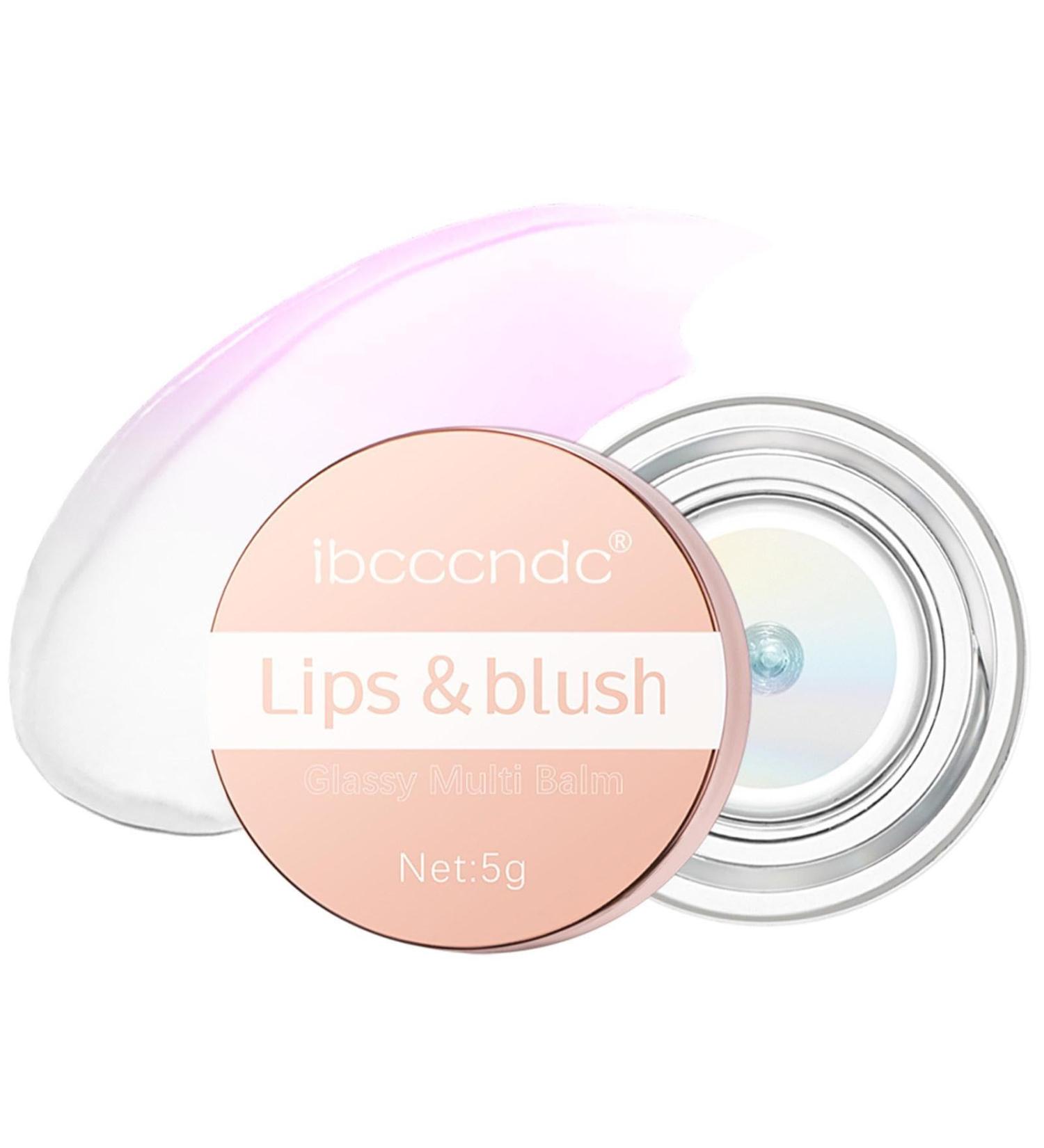 PH Blush - Color Changing Blushes Lip Gloss Glitter | 0.17 Oz Clear Liquid Blushes Gel for Cheeks and Lips Natural Moisturizing Lip Makeup Renywosi - Buy Online on GoSupps.com