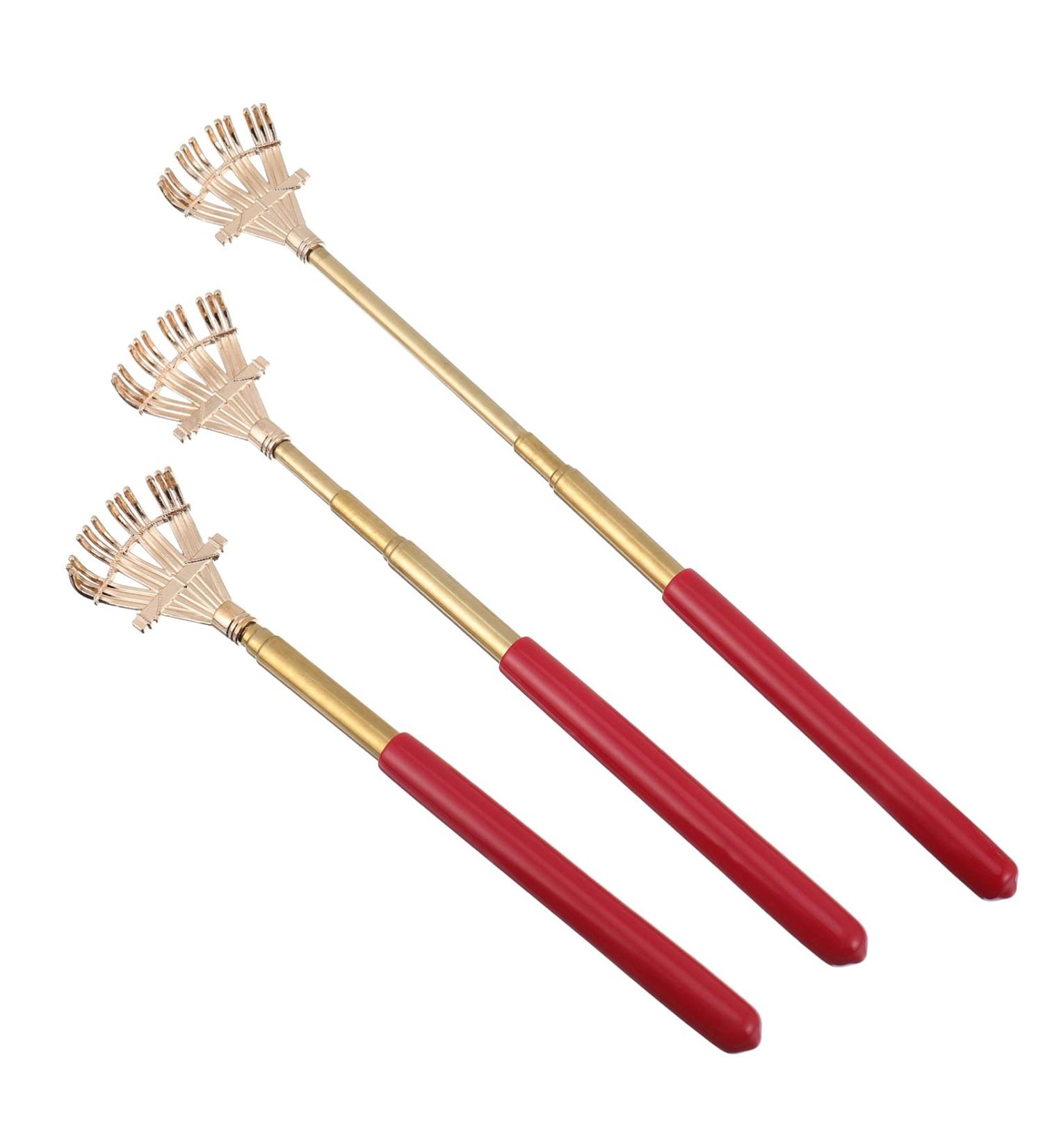 Tovinanna 3-in-1 Retractable Tickle Massage Device | Portable Telescopic Back Scratcher & Hand Tools | International Shipping Available - Buy Online on GoSupps.com