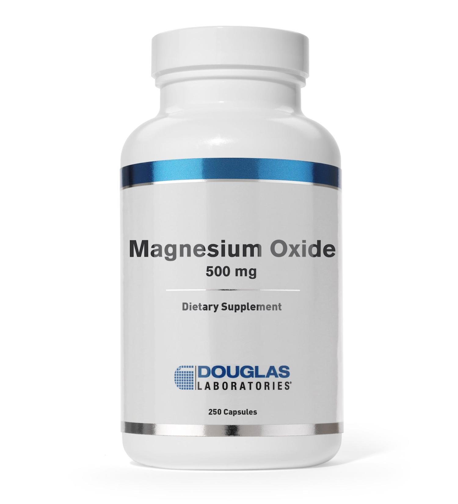 Douglas Laboratories Magnesium Oxide - Heart and Bone Health Support - 250 Capsules - Buy Online on GoSupps.com