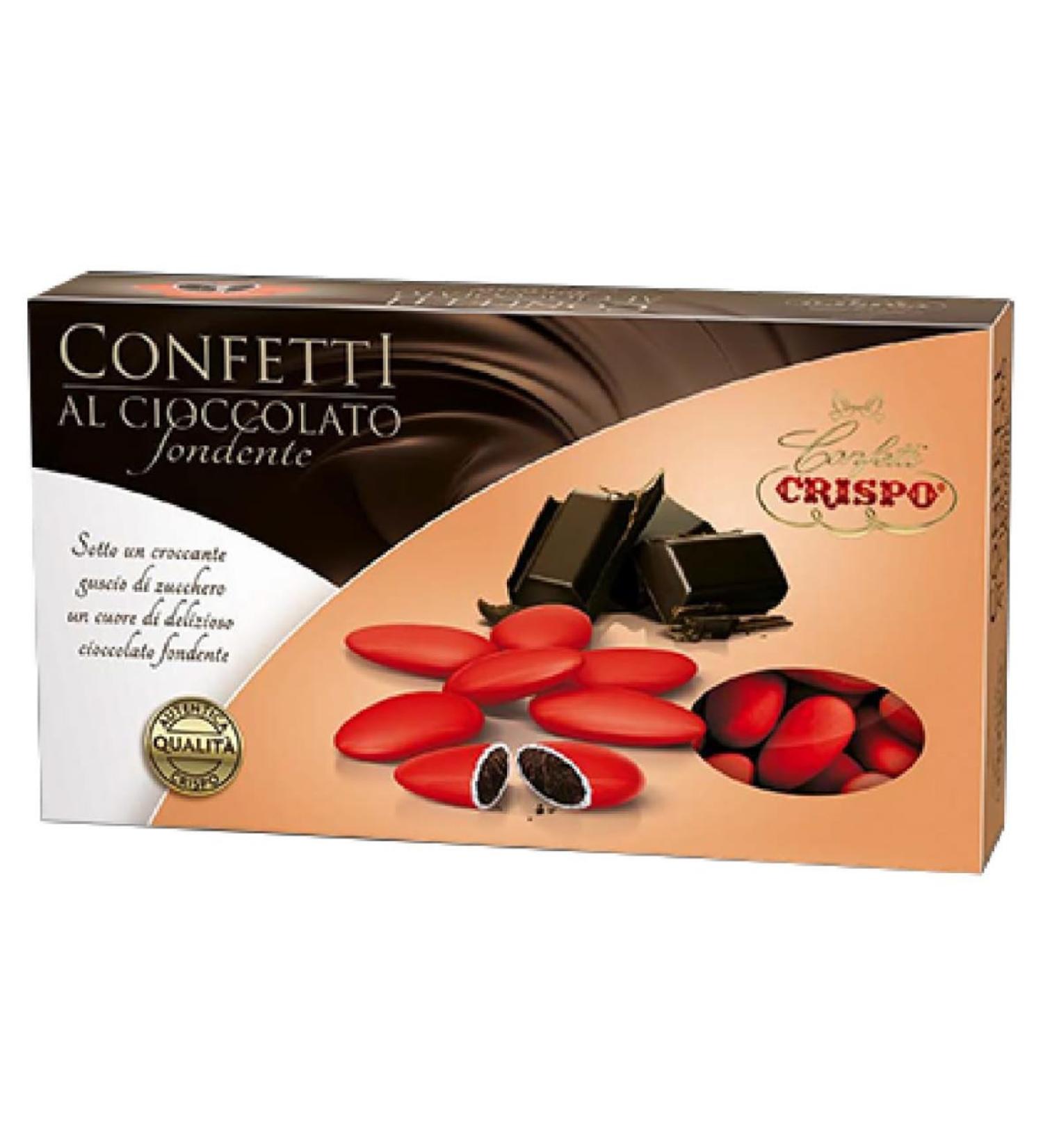 CONFETTI CRISPO | Confetti al Cioccolato | ROSSO | 1 Kg