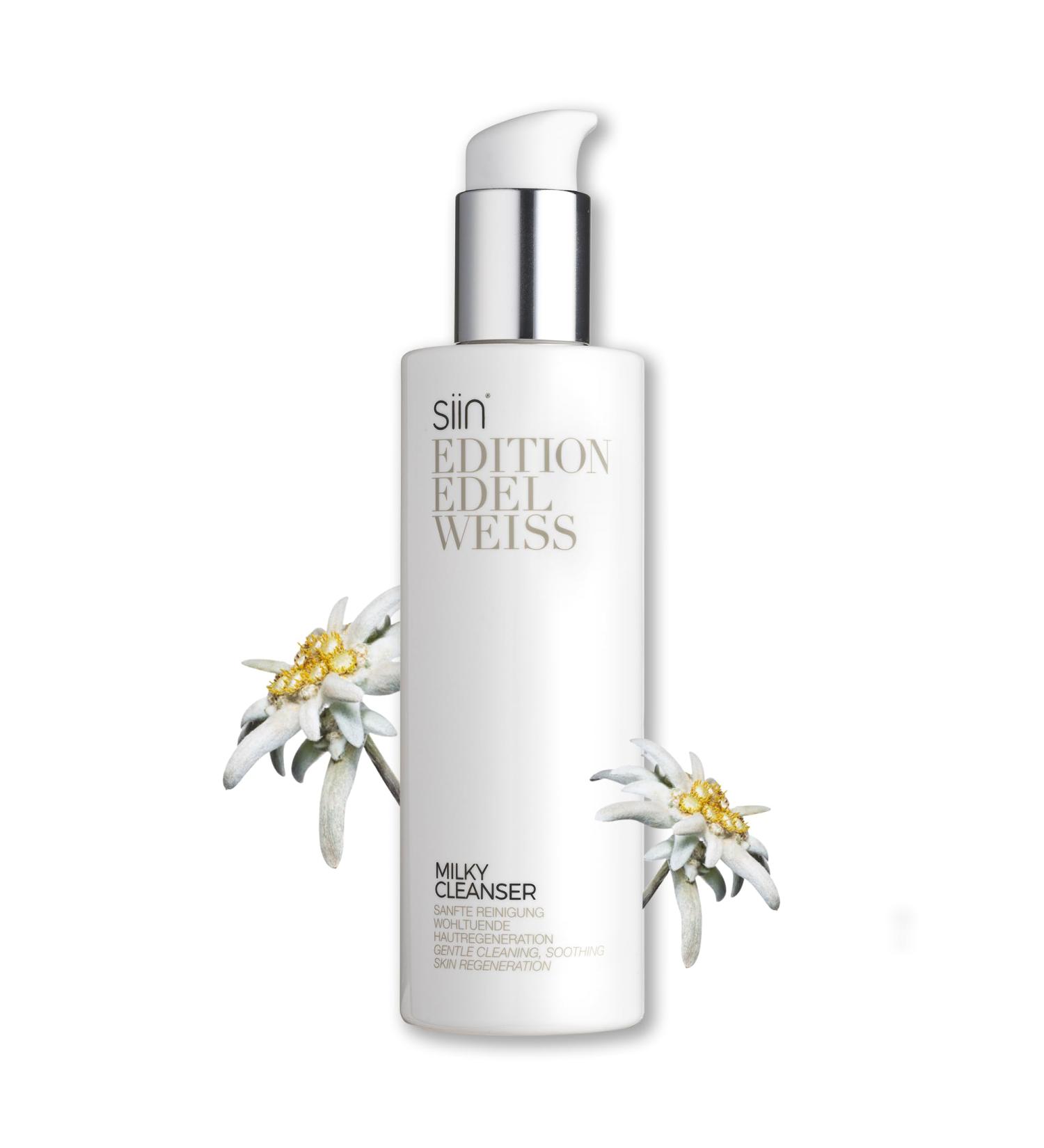 Siin Milky Cleanser - Vegan Facial Cleansing Gel with Antioxidants | Deep Pore Cleanser & Makeup Remover for All Skin Types - Buy Online on GoSupps.com