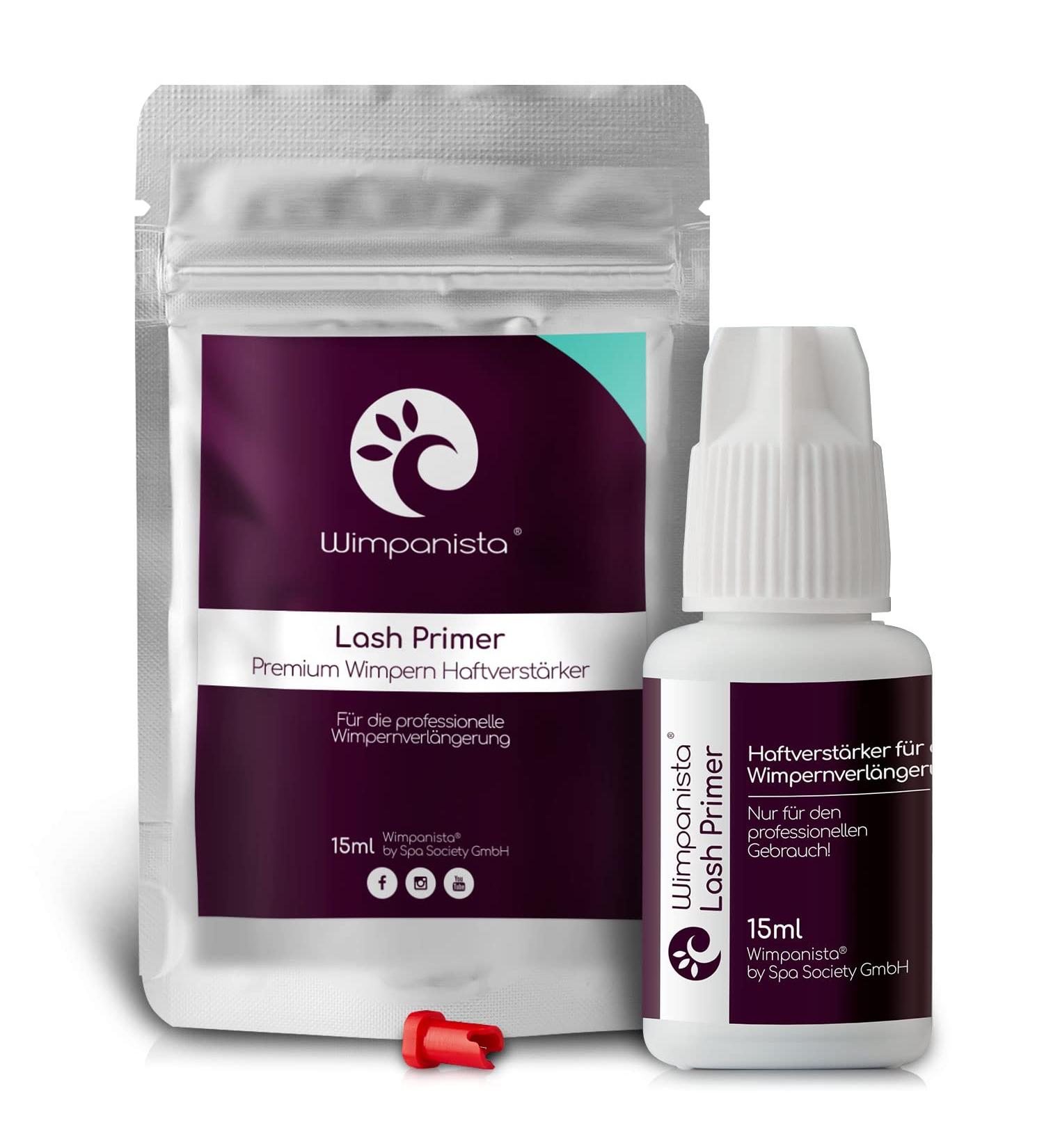 Wimpanista Lash Primer - Premium Eyelash Adhesive Amplifier | Pre-Treat Natural Lashes for Extensions | 15ml - International Shipping Available - Buy Online on GoSupps.com