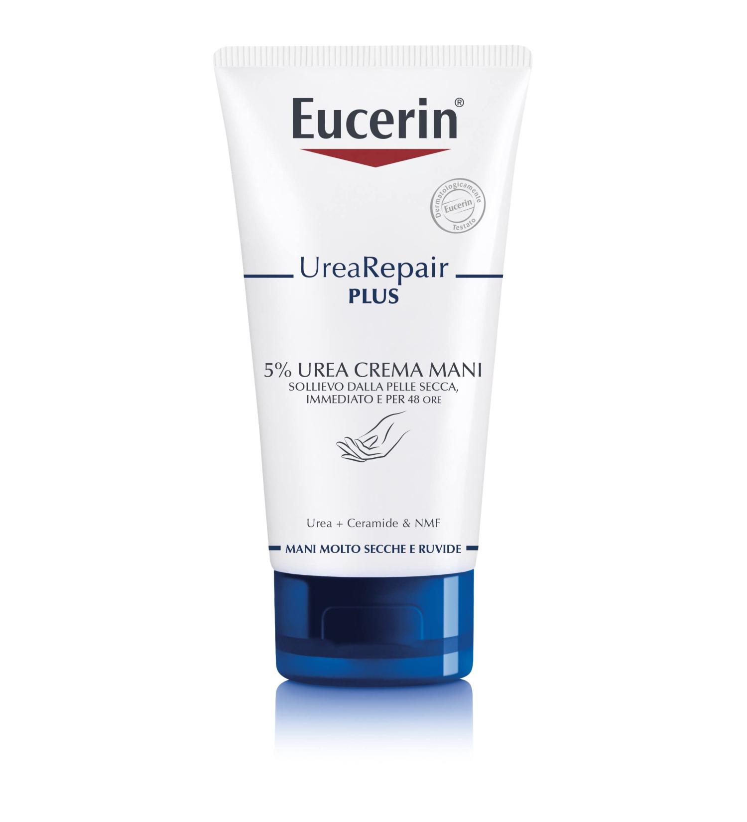 Eucerin Urea Repair Regenerating Hand Cream 5% 30ml 48-hour repairing and moisturizing hand cream Formula with Urea - Buy Online on GoSupps.com