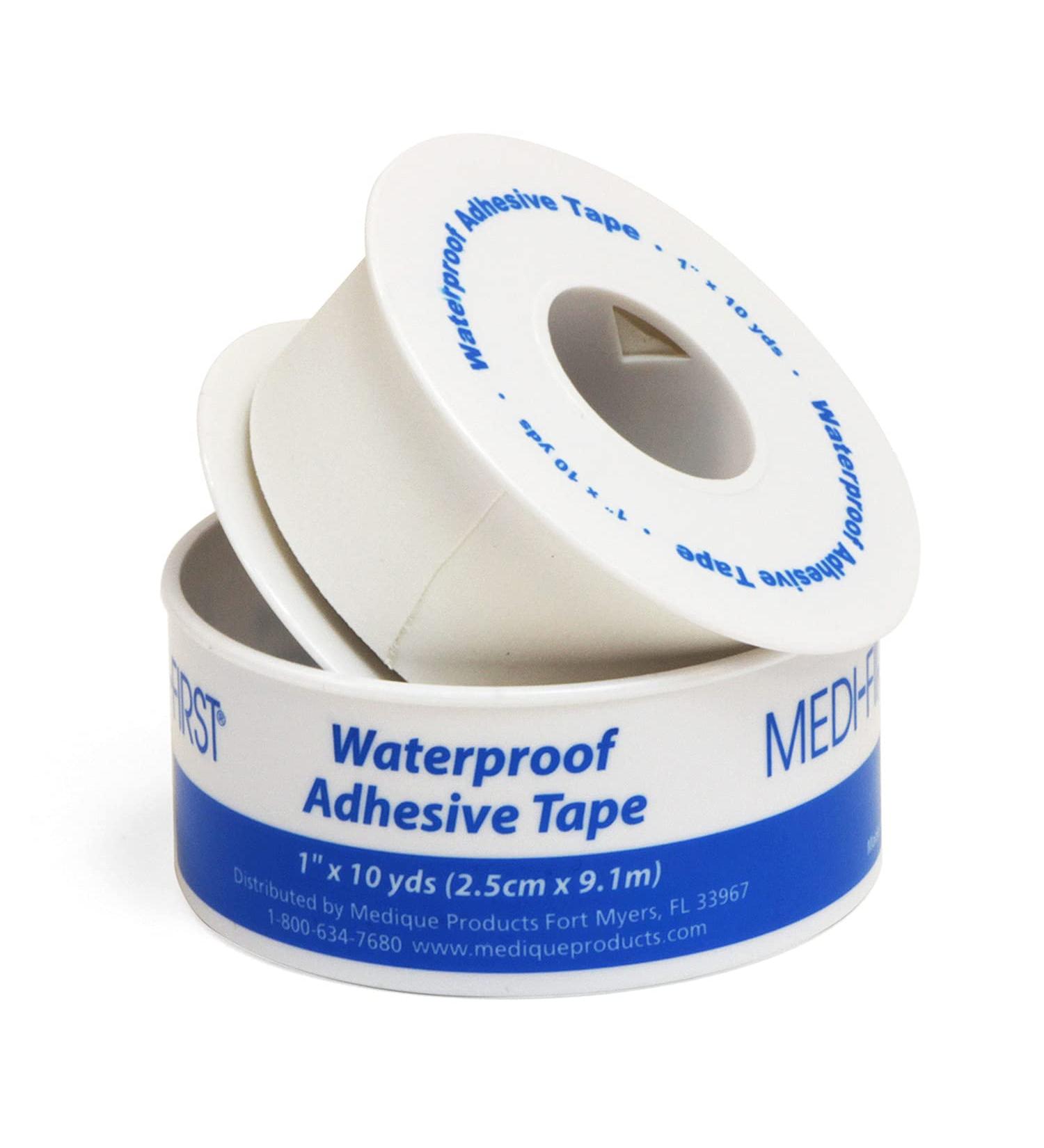 Medique Products 65301 Waterproof Adhesive First Aid Tape  1-Inch X 10-Yards