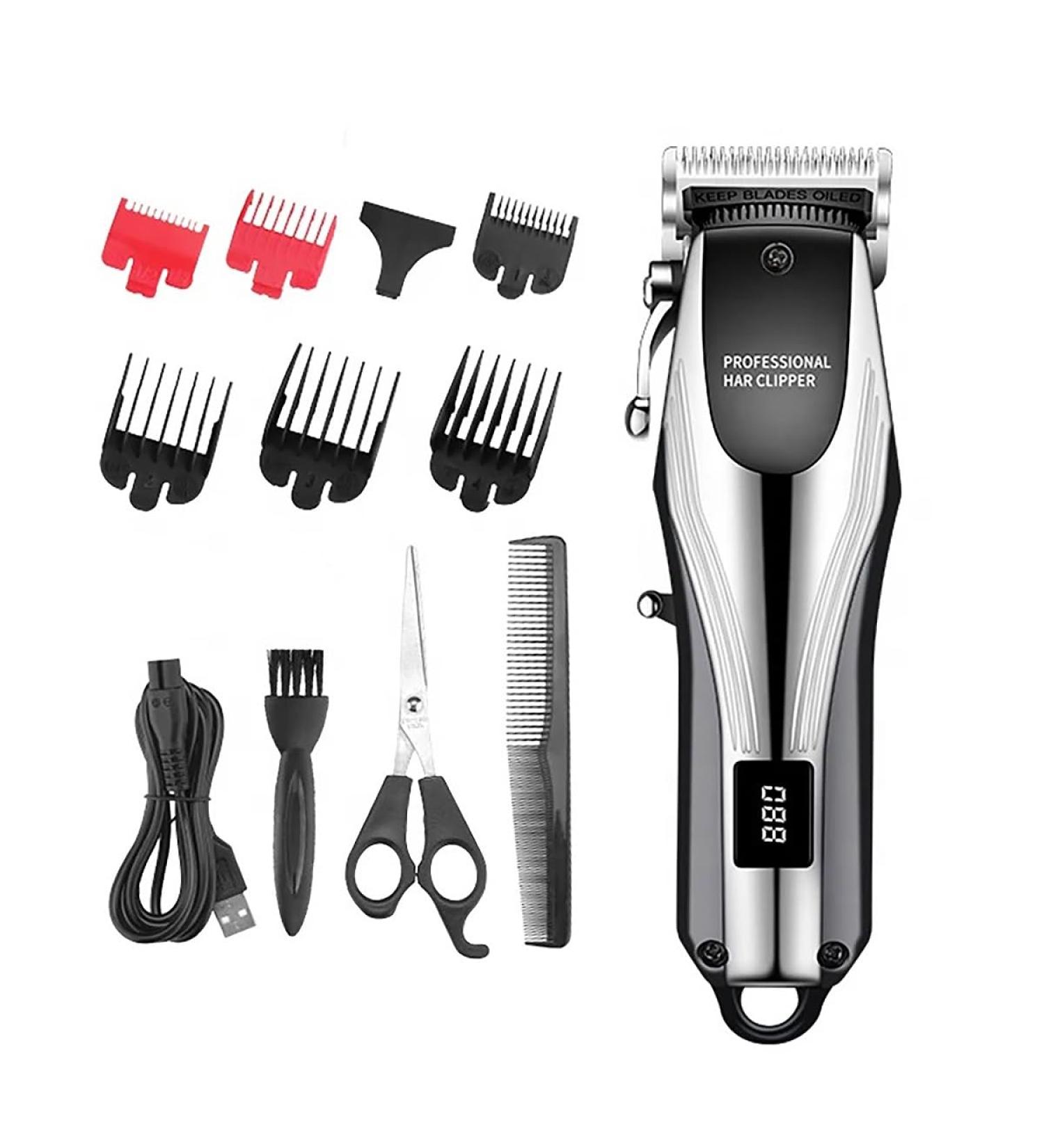 Professional USB Rechargeable Hair Clippers for Men | Cordless Beard Trimmer & Electric Hair Clipper - Buy Online on GoSupps.com