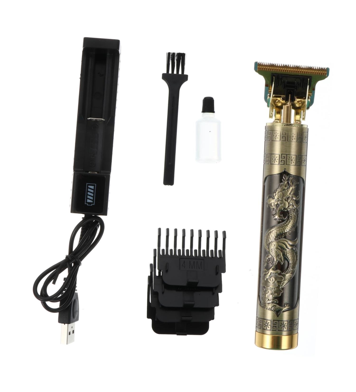 minkissy Electric Clippers Cordless Hair Grooming Hair Head Trimmer Home Hair Cutting Kits Trimmer Precision Trimmer Hair Comb T9 Household Aluminum Alloy - Buy Online on GoSupps.com