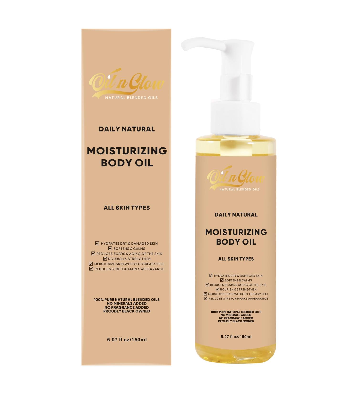 100% Pure Organic Hydrating Body Oil with Vitamin E Coconut & Jojoba - Unscented Moisturizer for Dry Skin - 5.07 fl oz (150ml) - Ideal for Men & Women - International Shipping Available - Buy Online on GoSupps.com