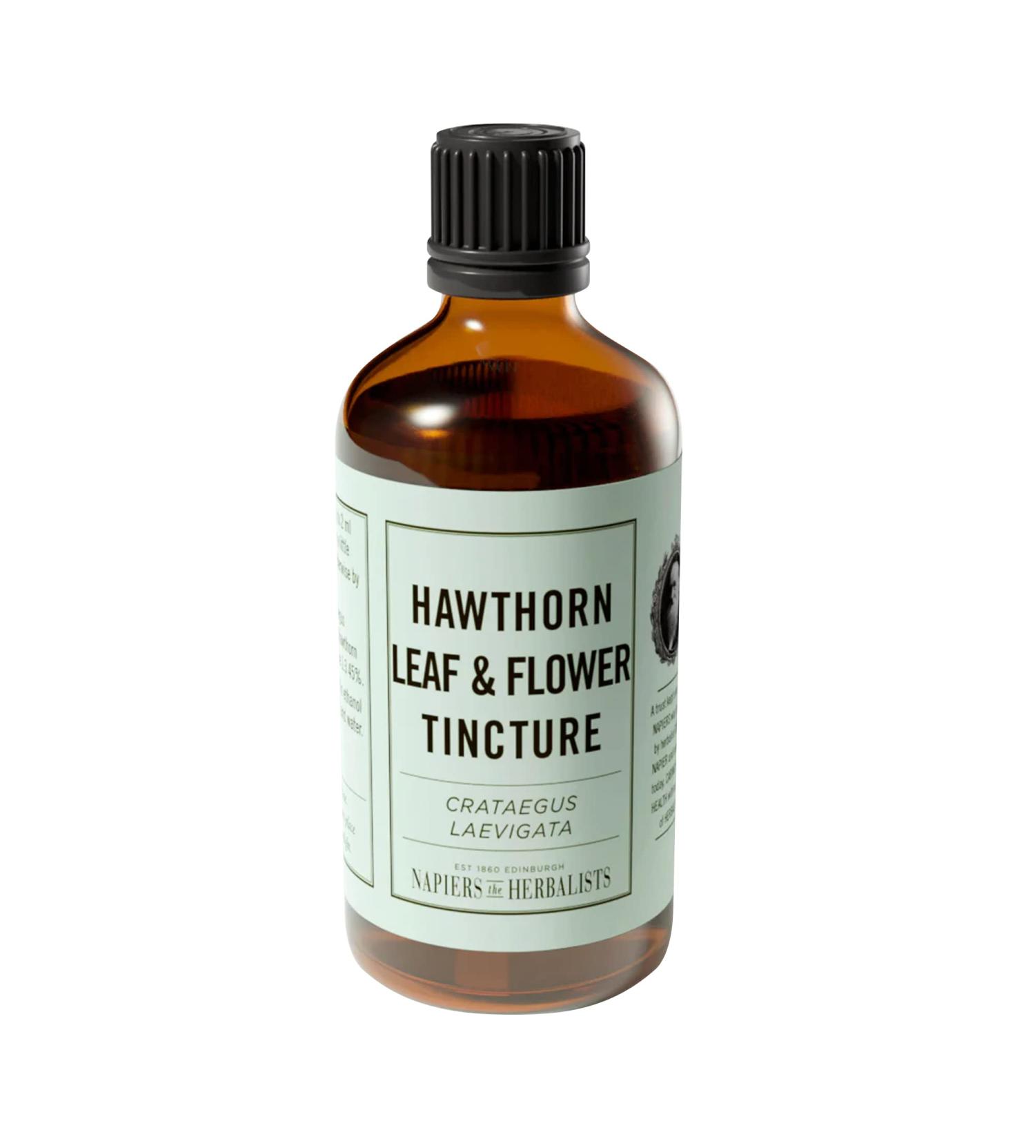 Napiers Hawthorn Leaf & Flower Tincture 250ml - Herbal Supplement (Crataegus laevigata) - 45% Extract Strength - Buy Online on GoSupps.com
