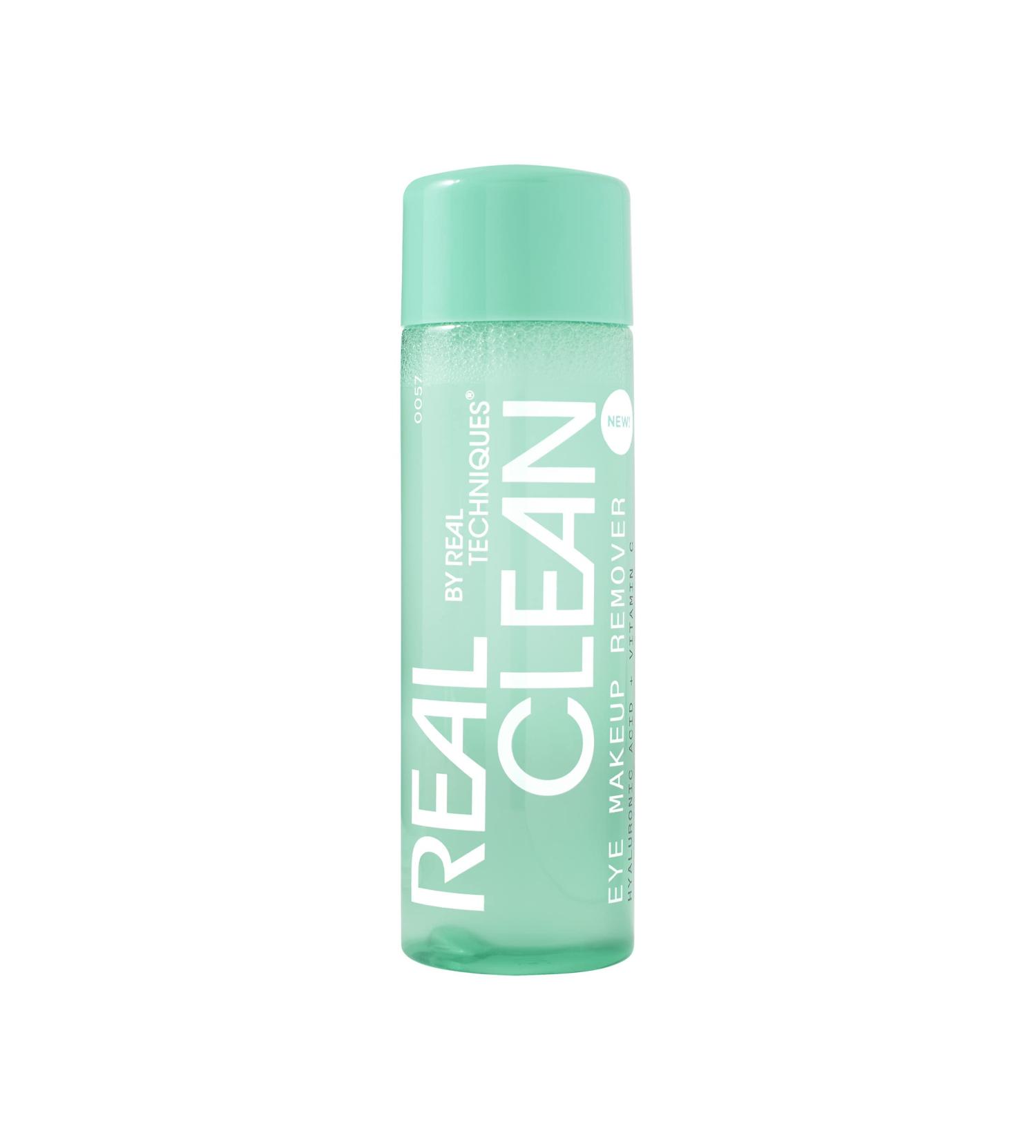 Real Techniques In-The-Clear Eye Makeup Remover - Gentle Vegan Cruelty-Free with Hyaluronic Acid & Vitamin C - 4 fl. oz - Buy Online on GoSupps.com