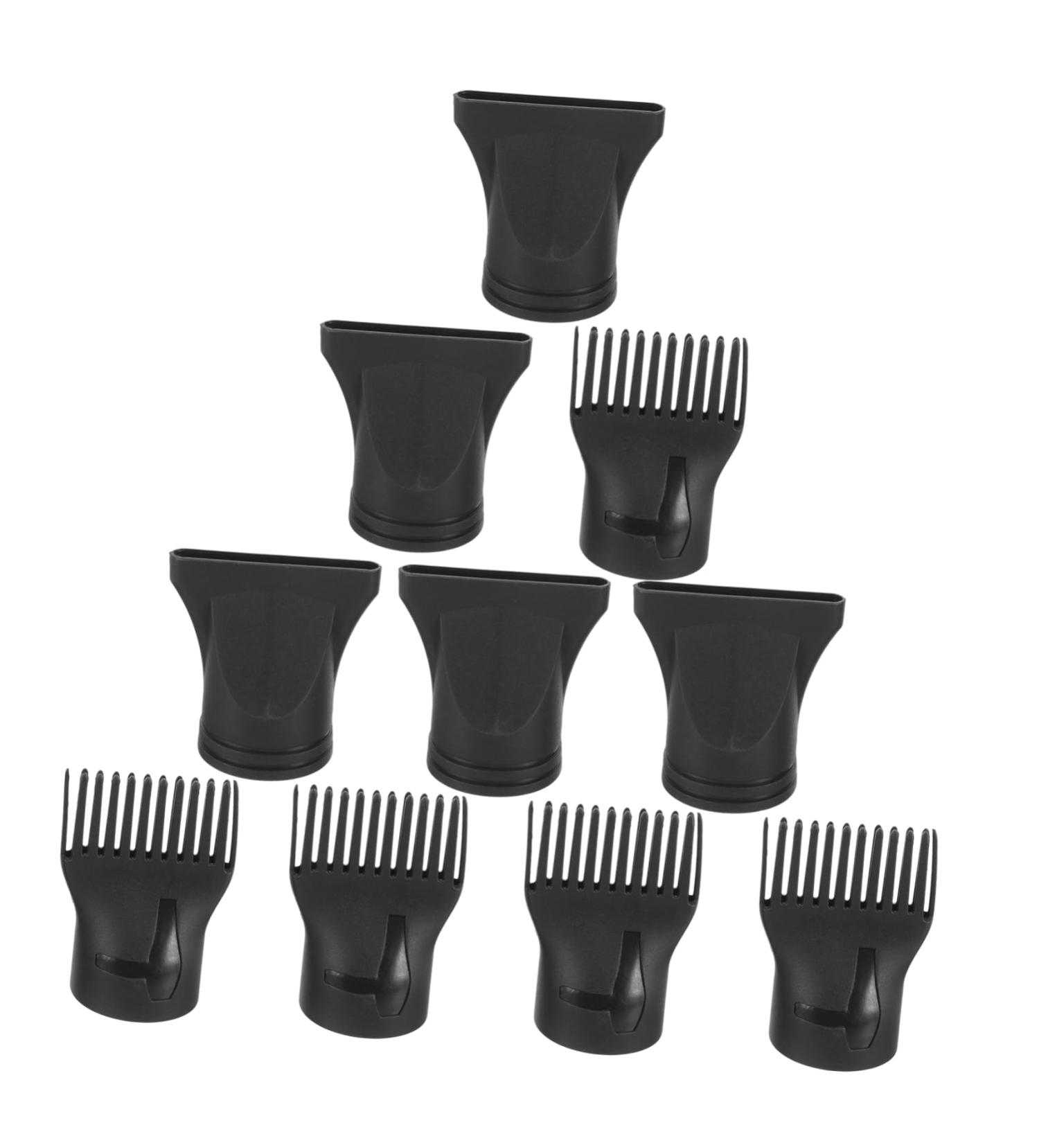 10pcs Hair Styling Tips Hair Dryer Nozzle Only Salon Hairdressing Tool Nylon Styling Brush Tuyere - Buy Online on GoSupps.com