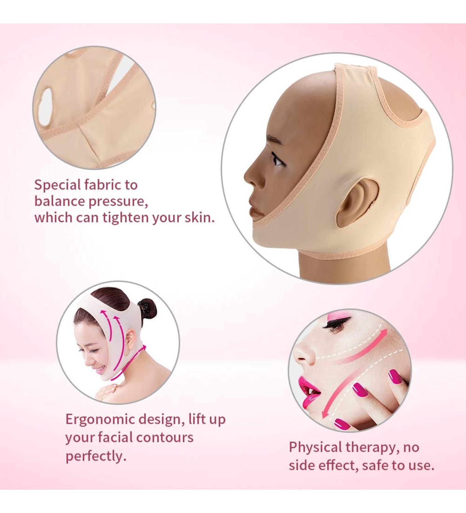 V-Shaped Facial Lifting Tools & Double Chin Care - Face Masks & Weight Loss Bandages for Women - Buy Online on GoSupps.com
