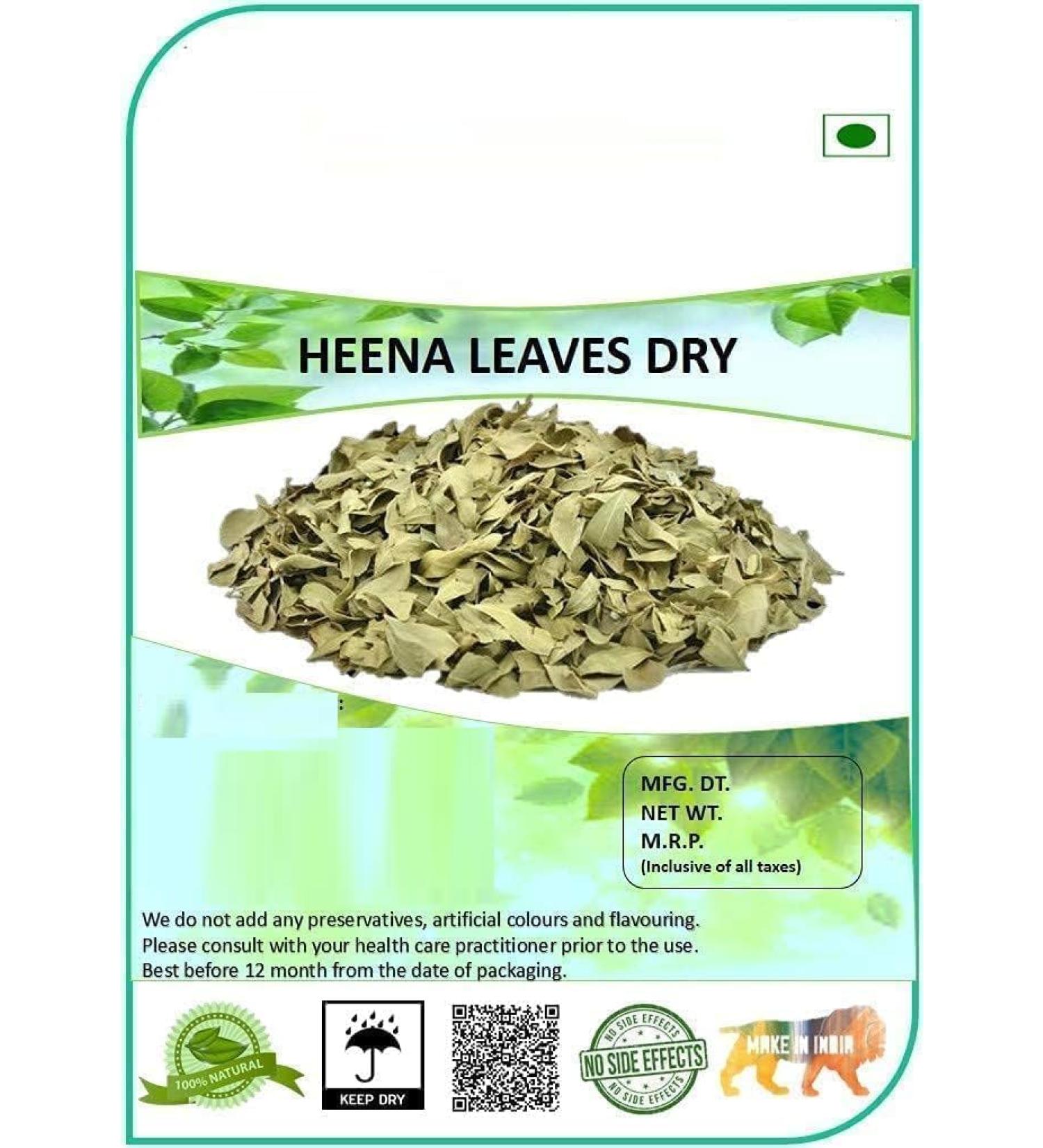 HYD Mehandi Leaves -200 GMS Dry Henna Leaves | Heena Mehandi Leaves - Buy Online on GoSupps.com
