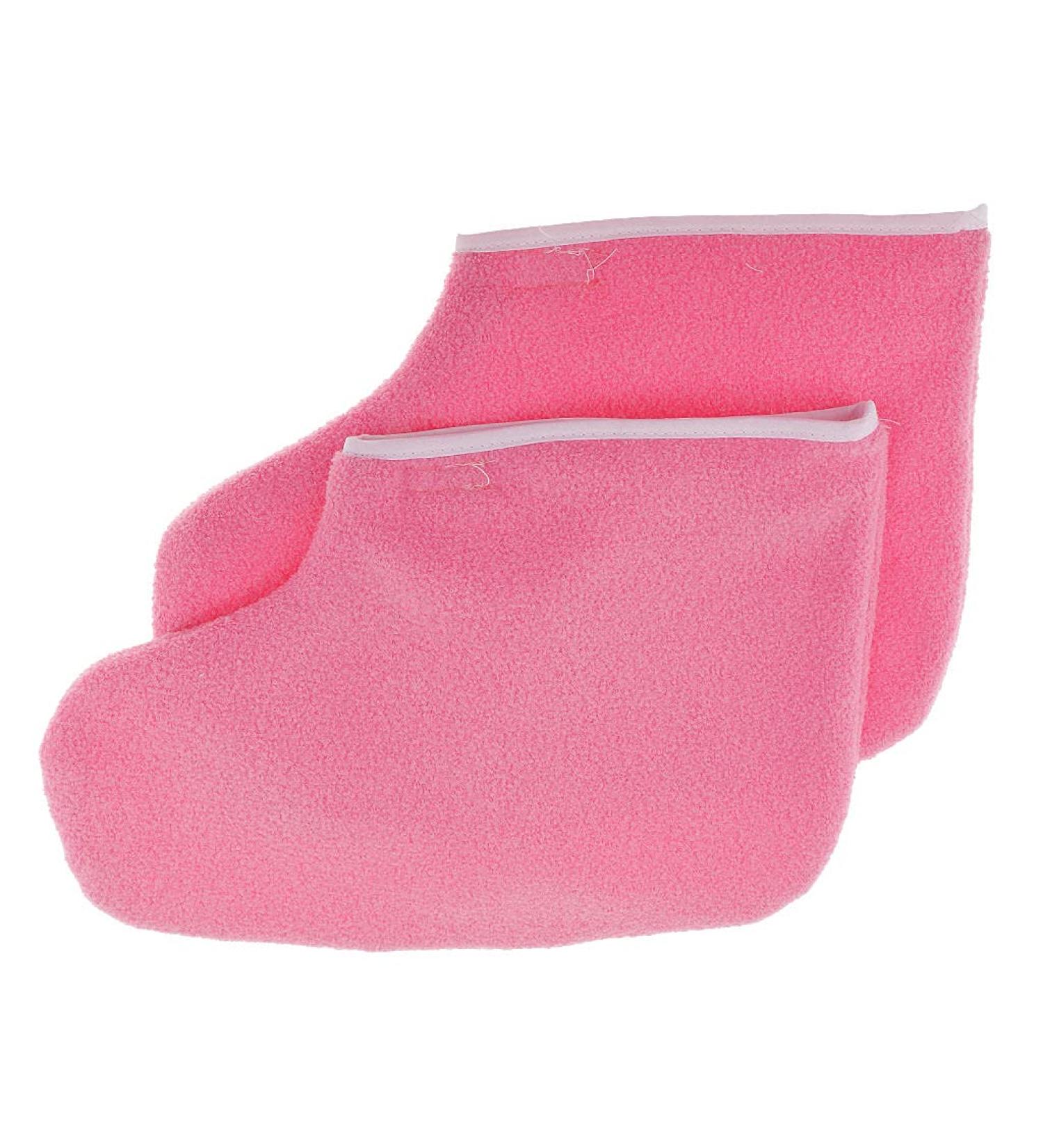 Buy Paraffin Wax Terry Cloth Booties for SPA Pedicure | International Shipping Available - Buy Online on GoSupps.com