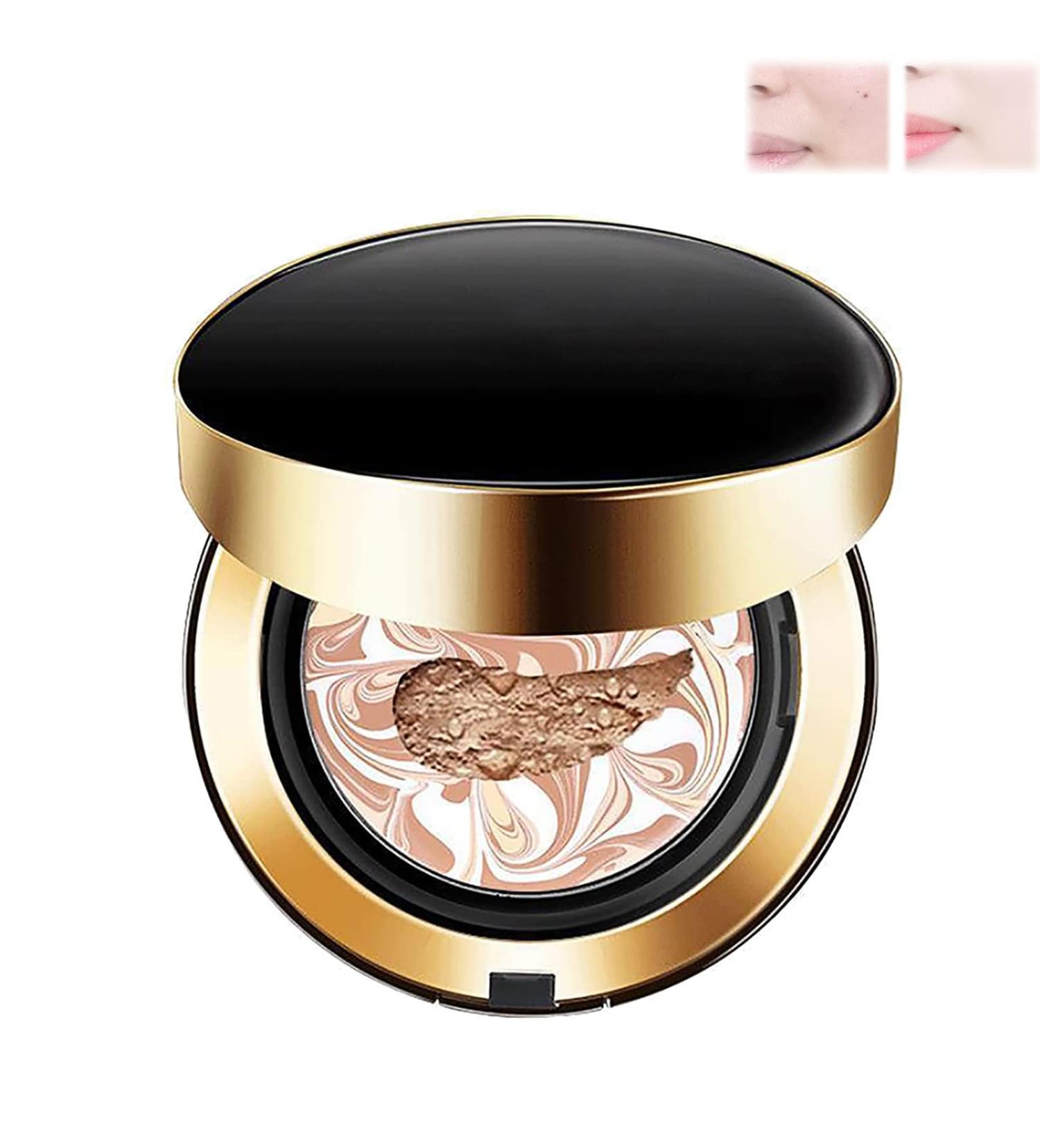 Water Bead Tricolor Latte Concealer Cushion Long-Lasting Moisturizing Concealer Light Brightening Cushion for Women for All Skin Types (23#) - Buy Online on GoSupps.com