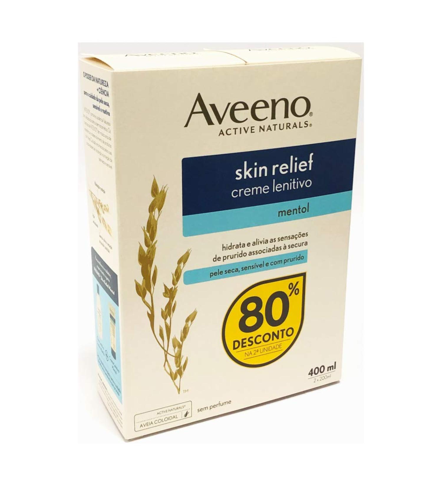  Aveeno Aveeno Skin Relief Soothing Cream with Menthol 400 ml - Buy Online on GoSupps.com