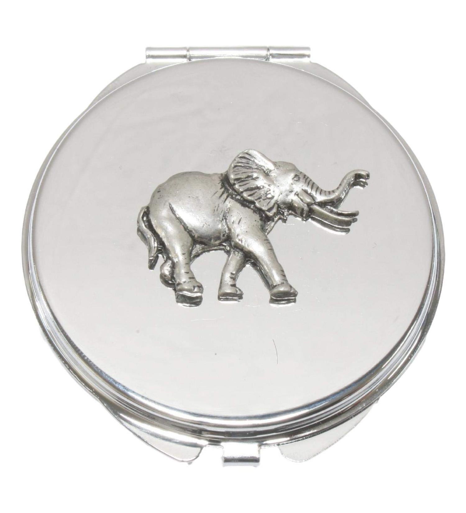 Elephant Compact Mirror Handbag Gift With Free Engraving 116 - Buy Online on GoSupps.com