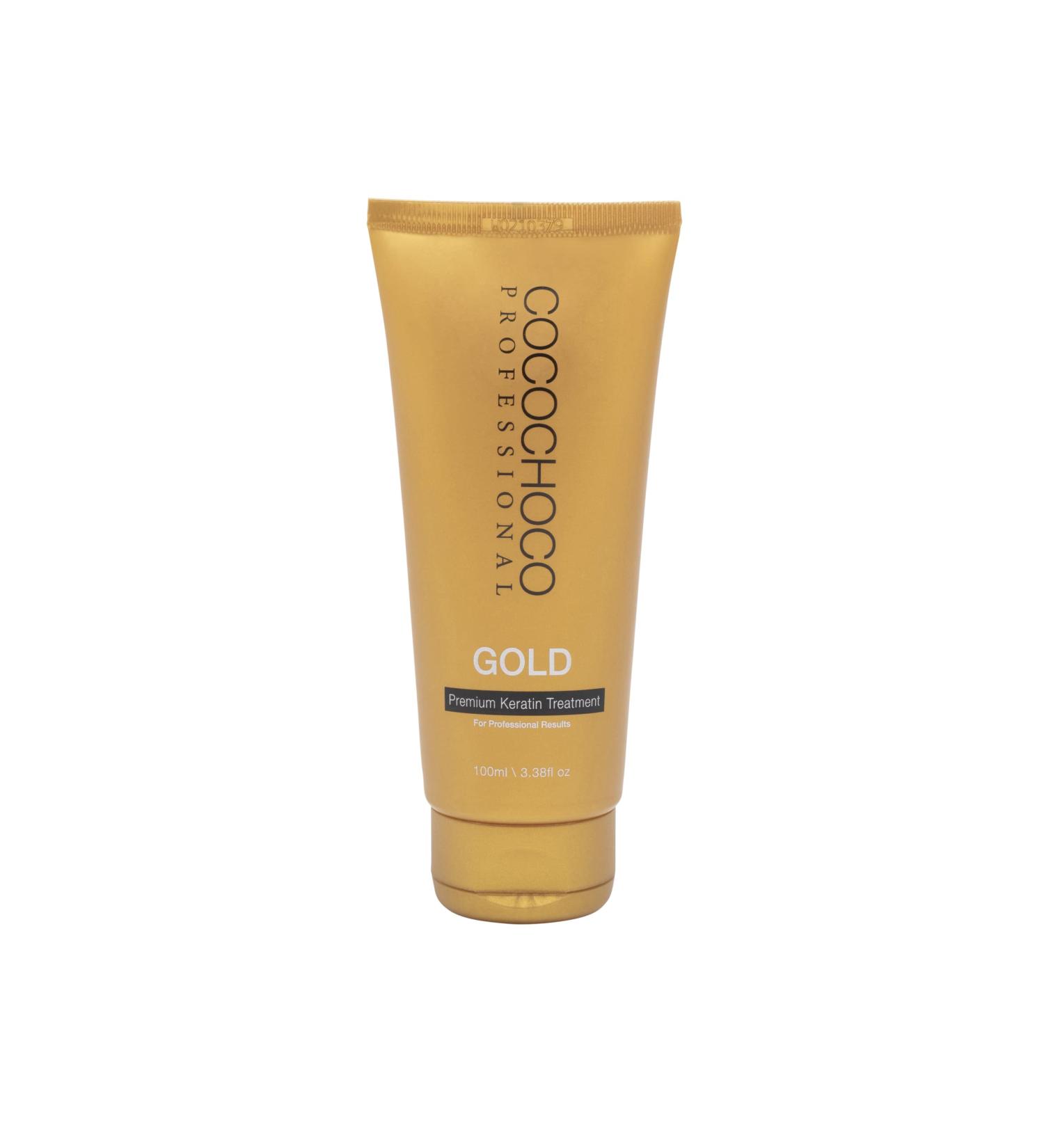 COCOCHOCO Gold 24k - Premium keratin hair treatment 3.4oz (100ml)