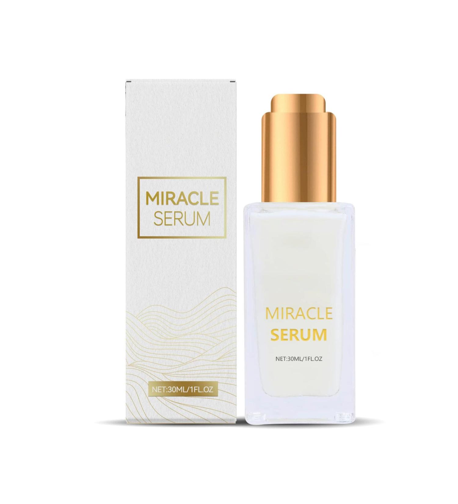 Miracle Facial Serum Hydrating Face Serum with Hyaluronic Acid for Moisturizer For Nourishing & Plumping Skin for Dry Skin Care Serum for Fine Lines Damaged Looseness and Sensitive Skin 1.05 Oz - Buy Online on GoSupps.com