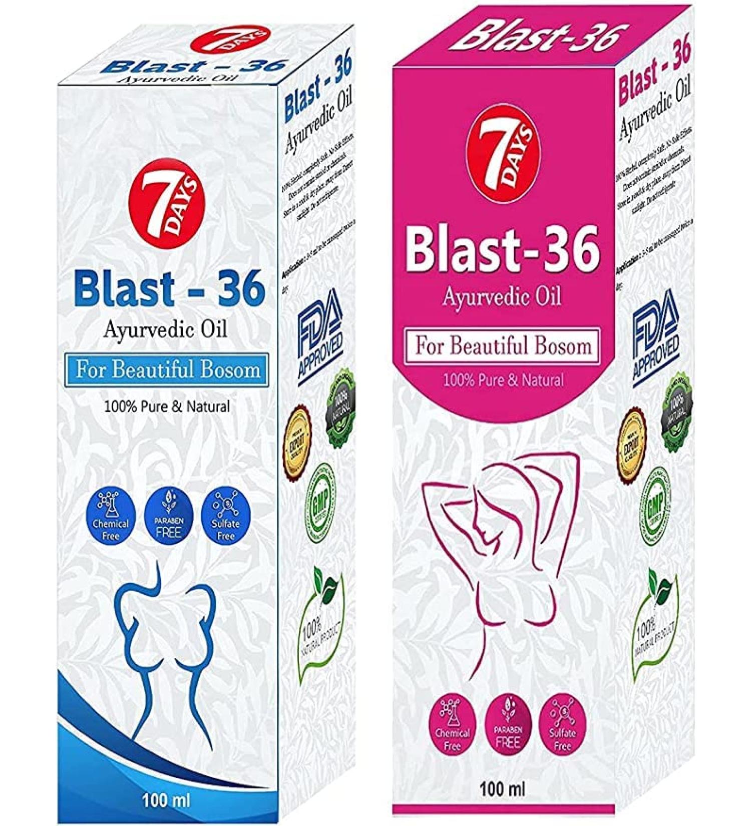 ROSEVILLA Ayurvedic Blast 36 Boson Oil for Women (100 ml combo)