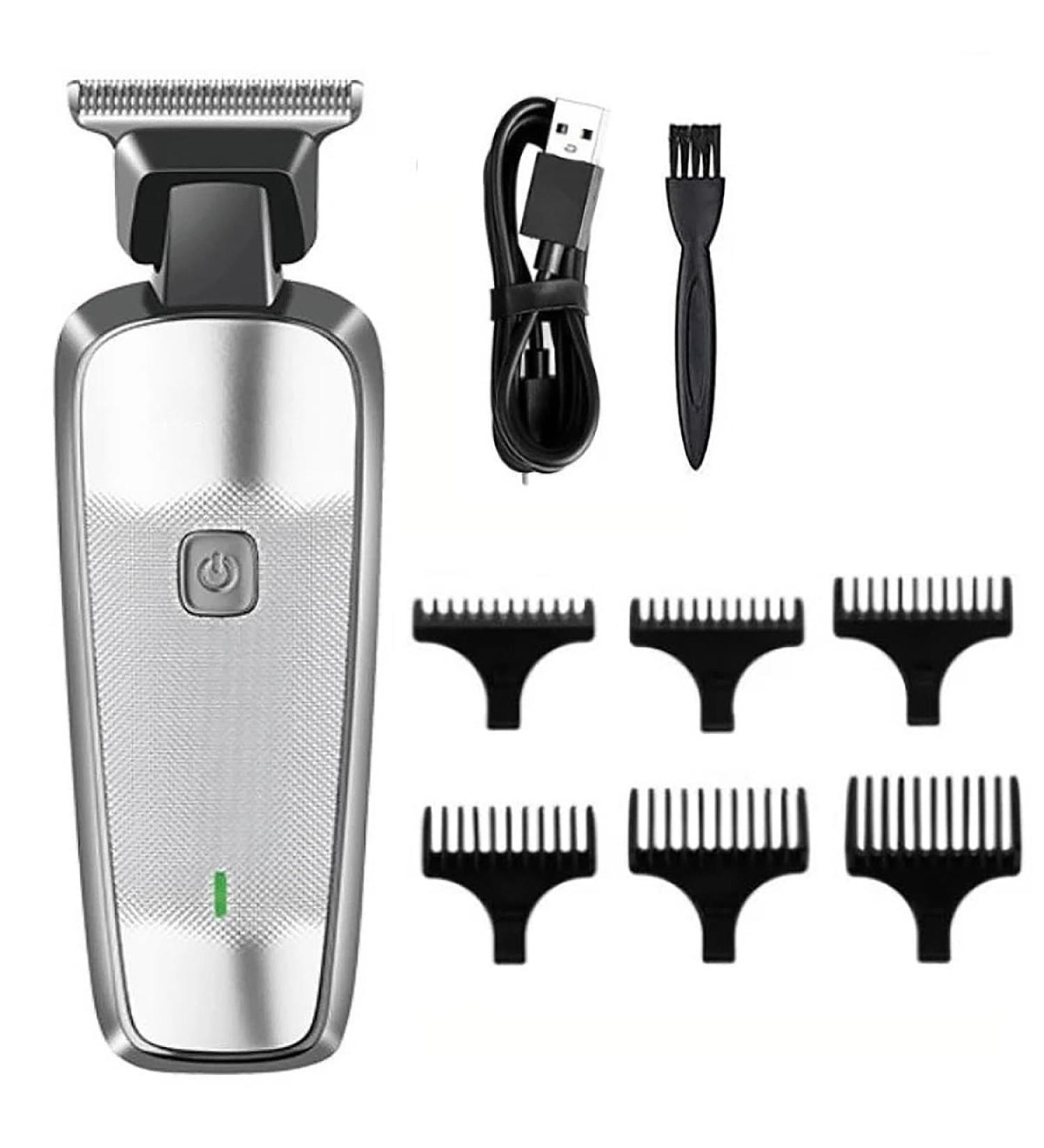 Aluminum Alloy Electric Body Hair Clipper - Rechargeable Professional Trimmer for Barbers | International Shipping Available - Buy Online on GoSupps.com