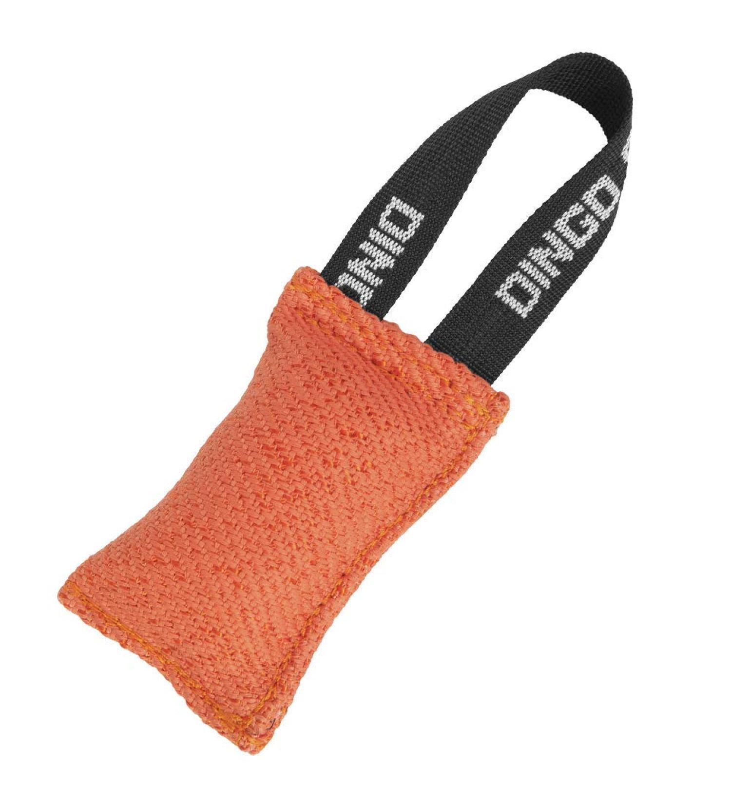 Dingo Gear Cotton-Nylon Mini Bite Sausage for Dog Training - 10 x 5 cm - Orange - International Shipping Available - Buy Online on GoSupps.com