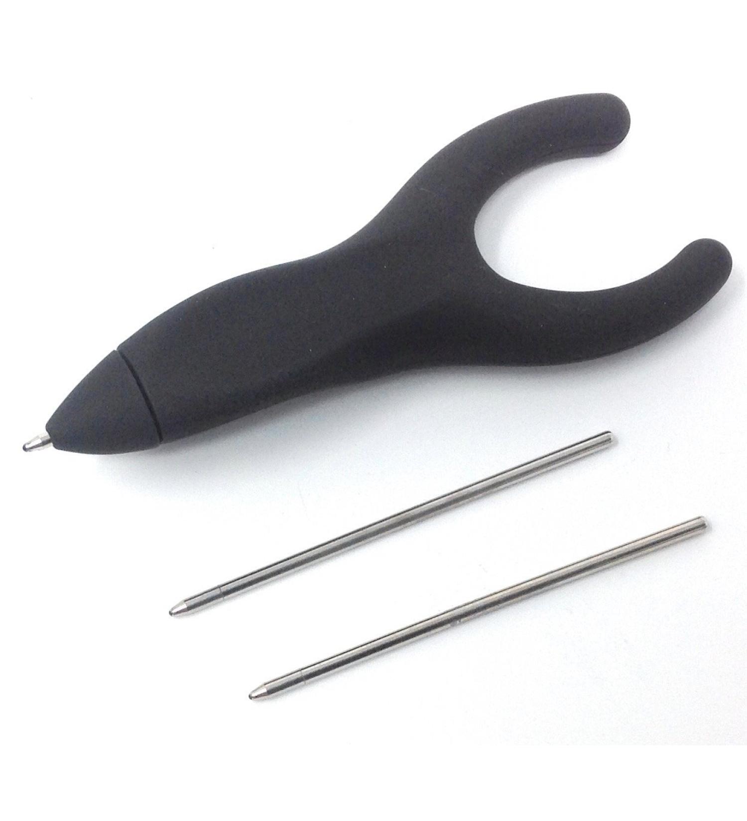 Buy Black Ergo-Sof PenAgain Pens | Comfortable Writing Solutions for All | Fast International Shipping - Buy Online on GoSupps.com