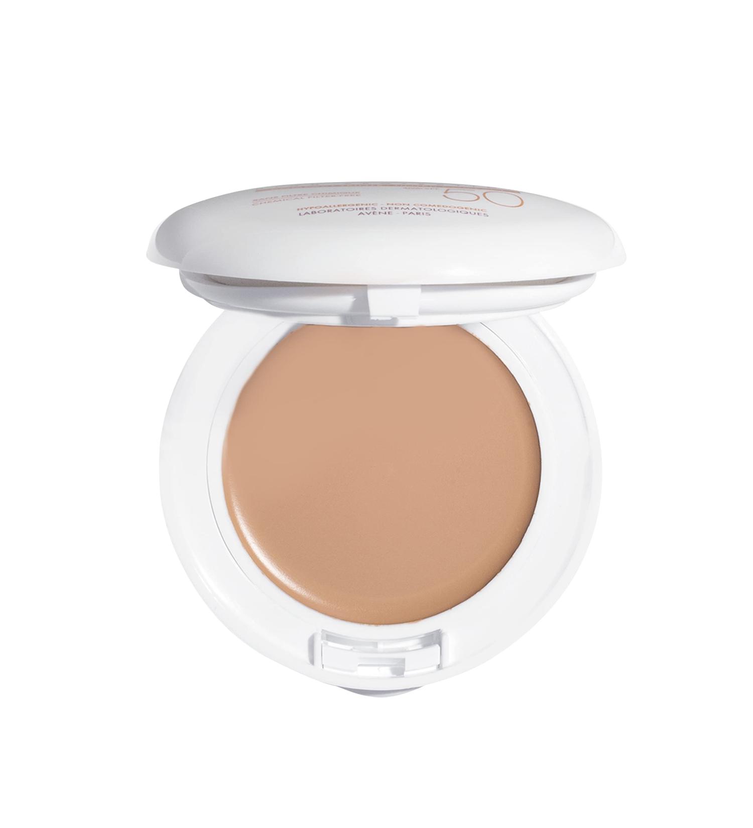 Eau Thermale Avene Tinted Compact SPF 50+ - Blue Light Protection, Water Resistant Beige - Buy Online on GoSupps.com