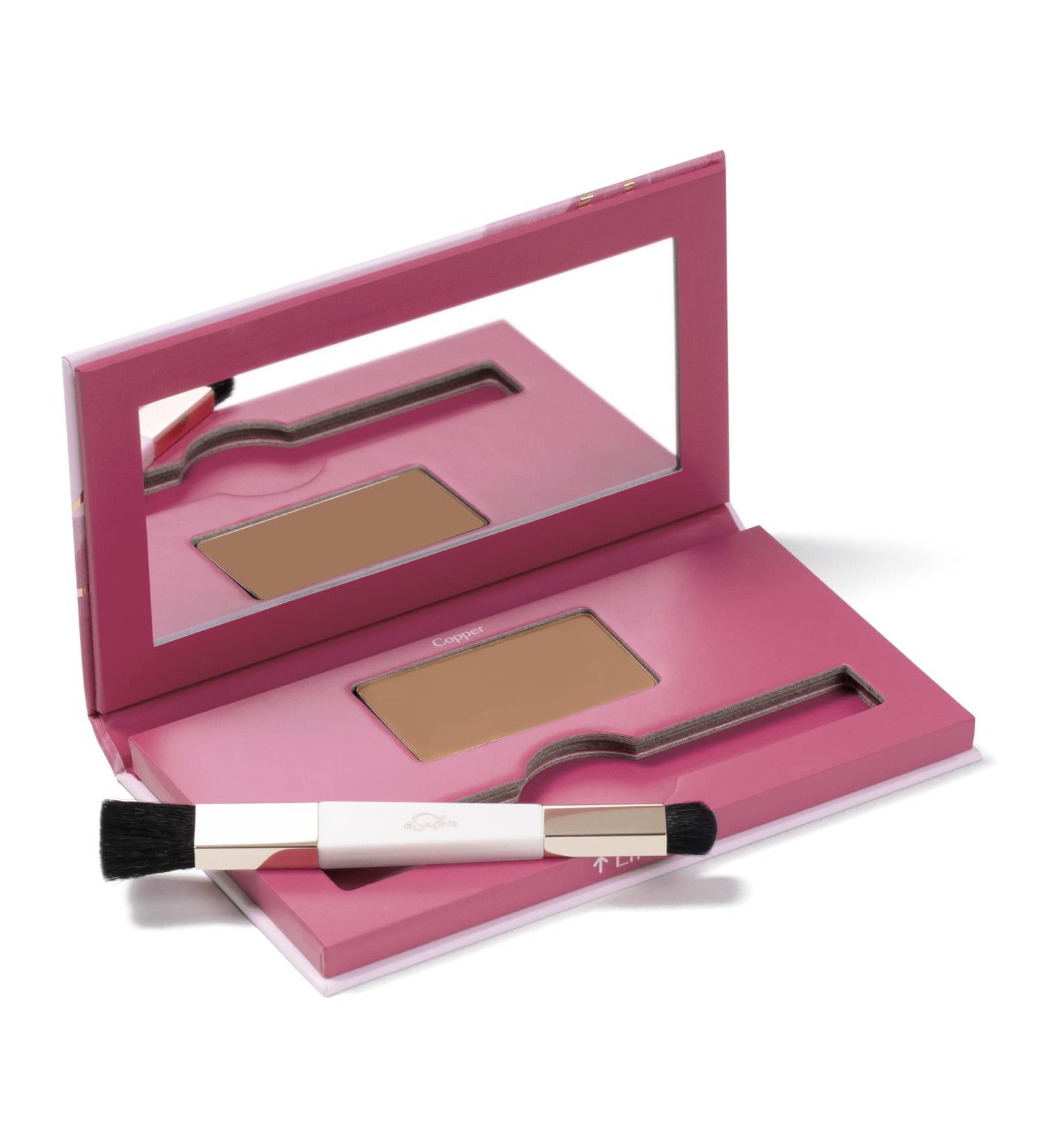 eSalon Conceal & Cover Root Touch Up + Brow Powder - 5.2g Palette - Copper - Buy Online on GoSupps.com