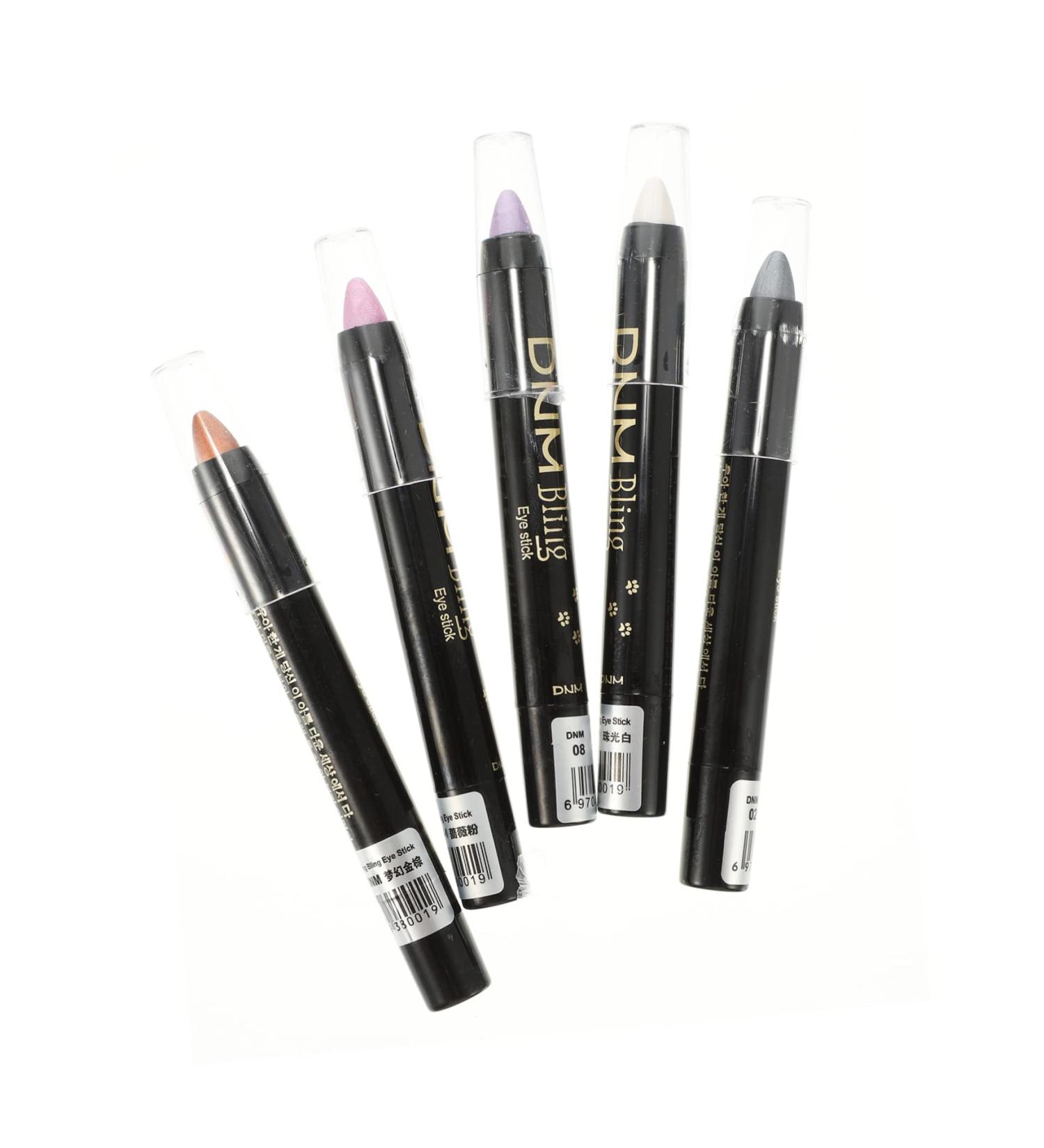 Outanaya 5pcs Pearlescent Eyeshadow Pencil Smokey Eyeshadow Pencil Creme Eyeshadows Eyeshadow Crayon Paste - Buy Online on GoSupps.com