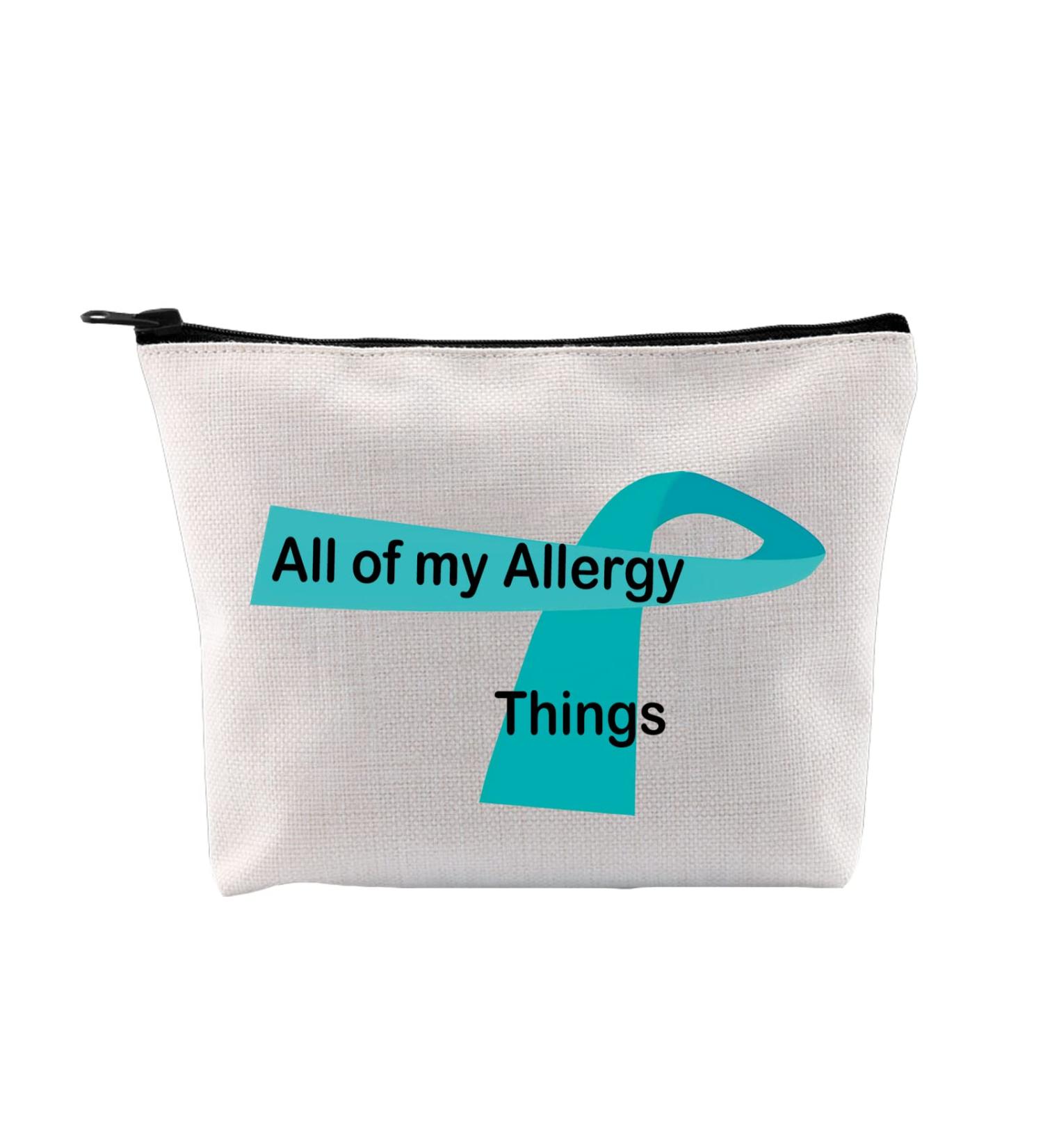 Allergy Things Funny Medicine Storage Bag for Women - G2TUP Travel Medical Bag - Buy Online on GoSupps.com