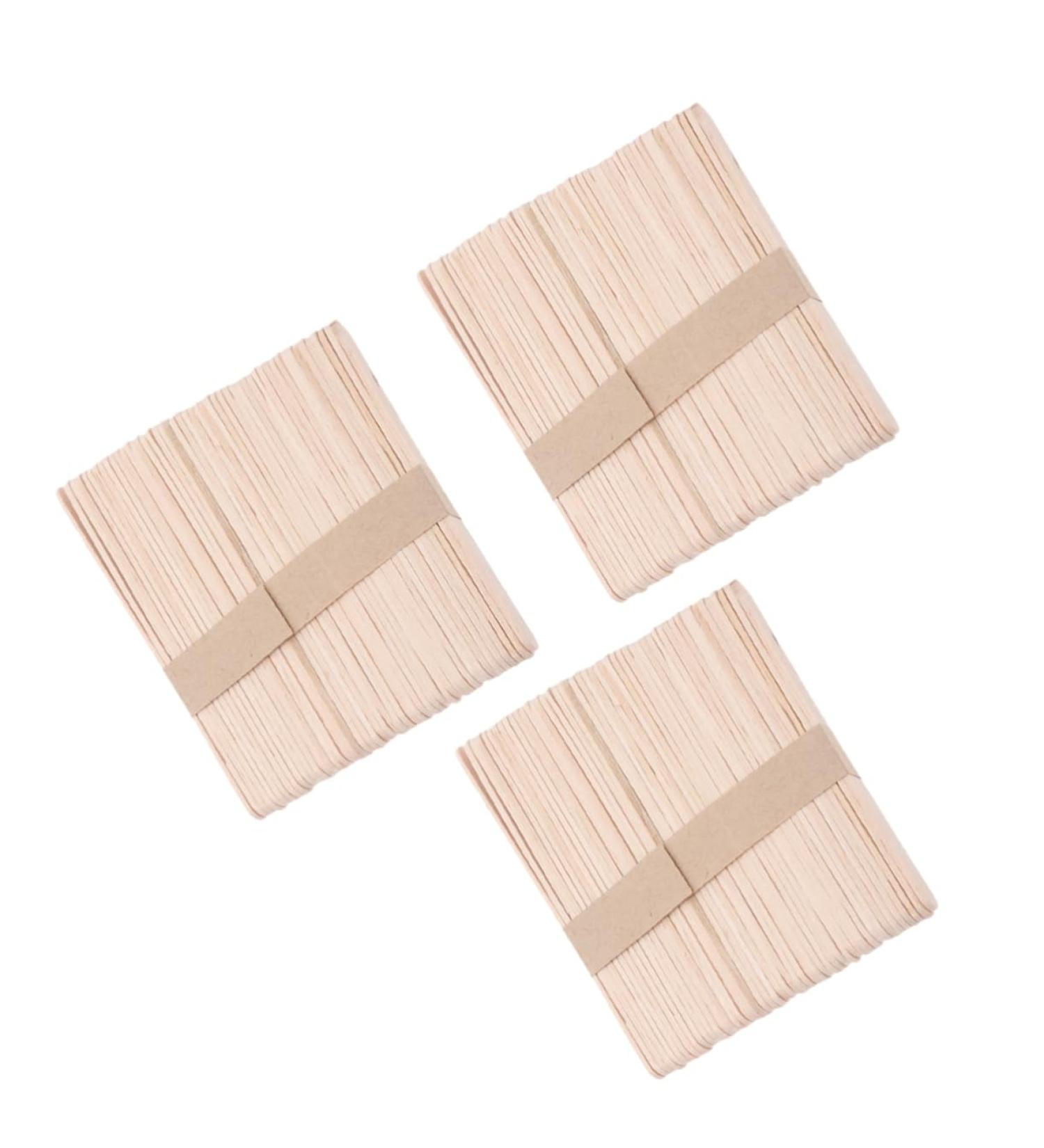 FRCOLOR 150-Piece Wooden Wax Spatula Set - Ideal for Waxing Protocols | International Shipping Available - Buy Online on GoSupps.com