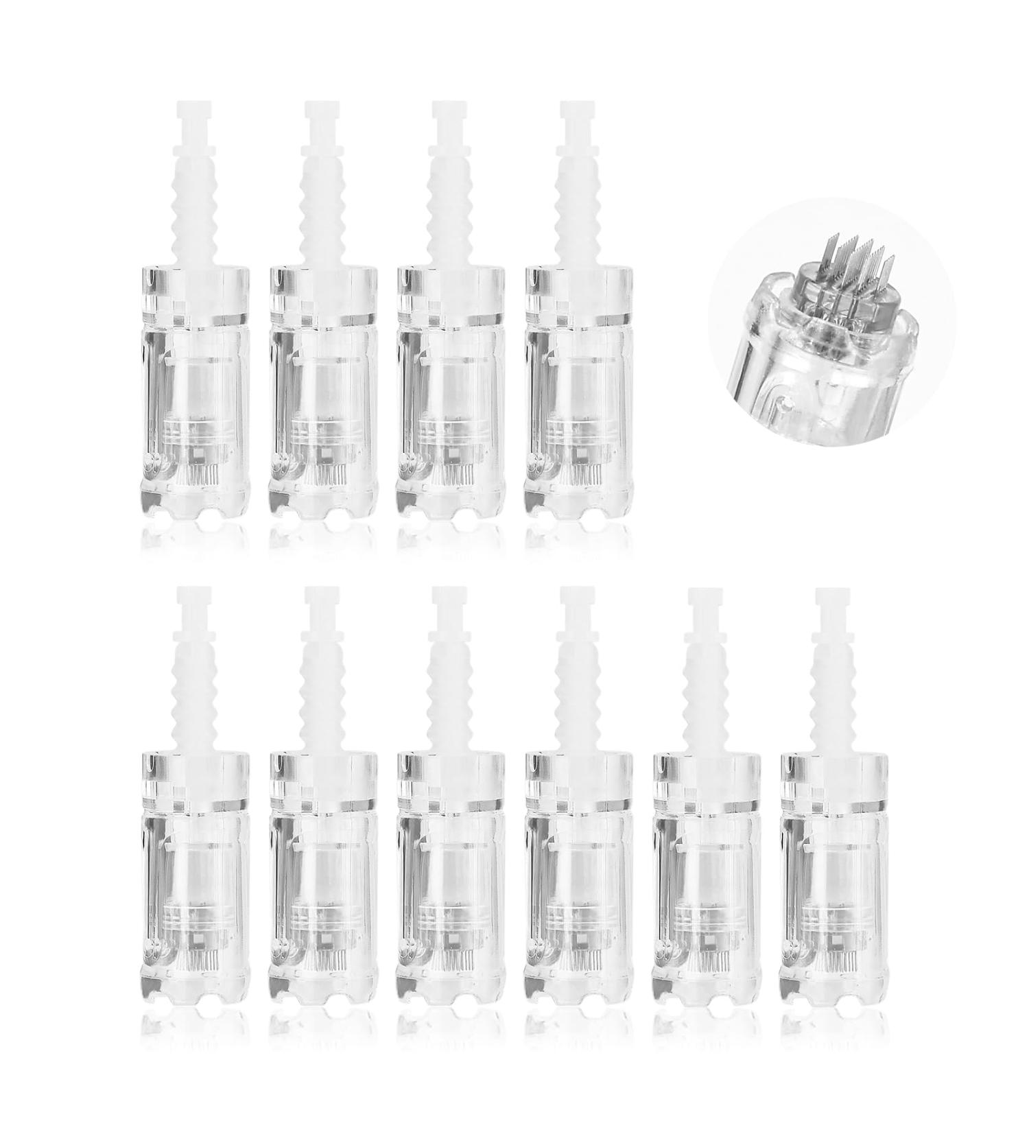  TopDirect Pack of 10 replacement 36-pin microneedling cartridges for Dr.pen Ultima A6/A10 Derma Pen Derma Roller tips bayonet slot 10 units/pack - Buy Online on GoSupps.com